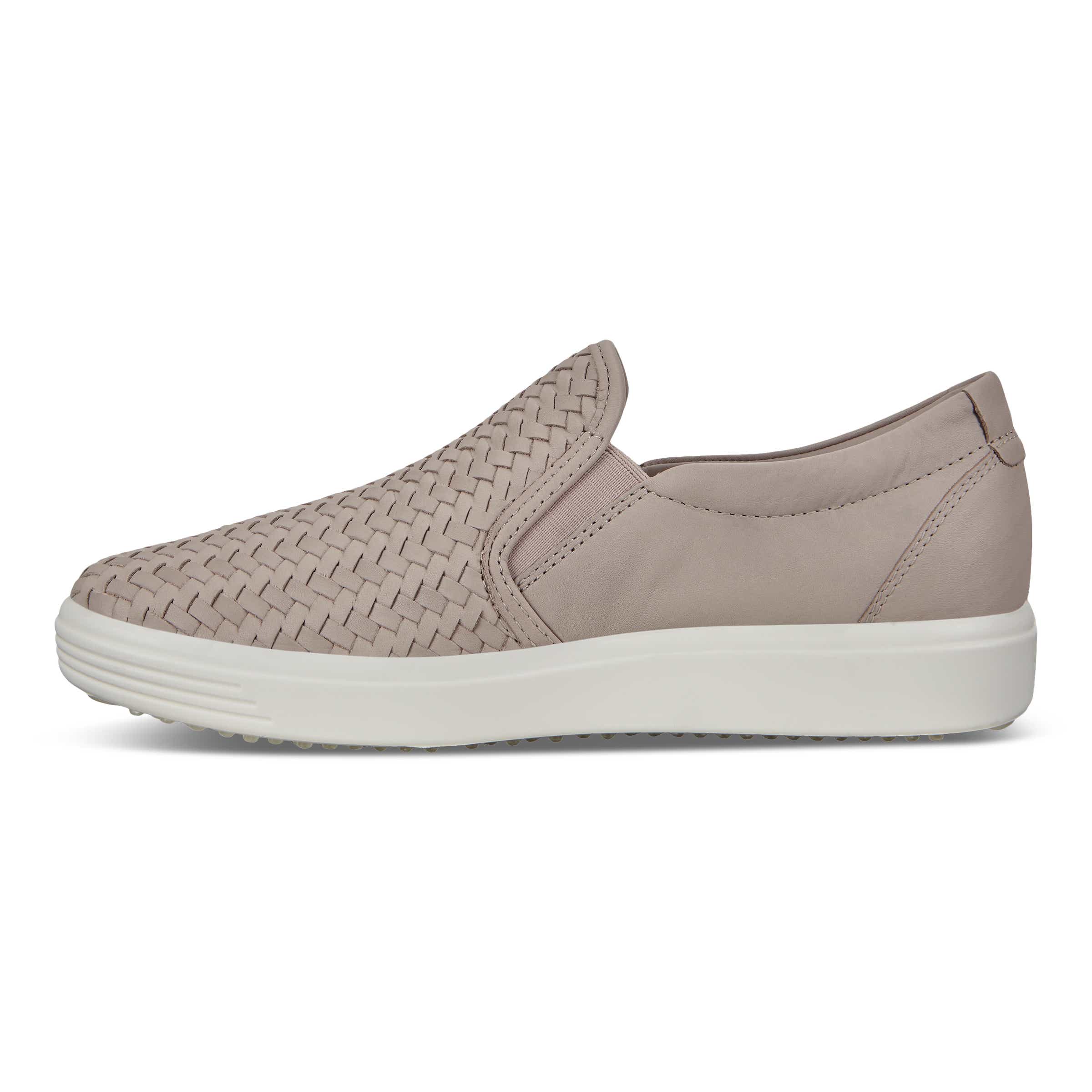 ECCO Women's Soft 7 Slip-On Sneakers - Grey - Inside