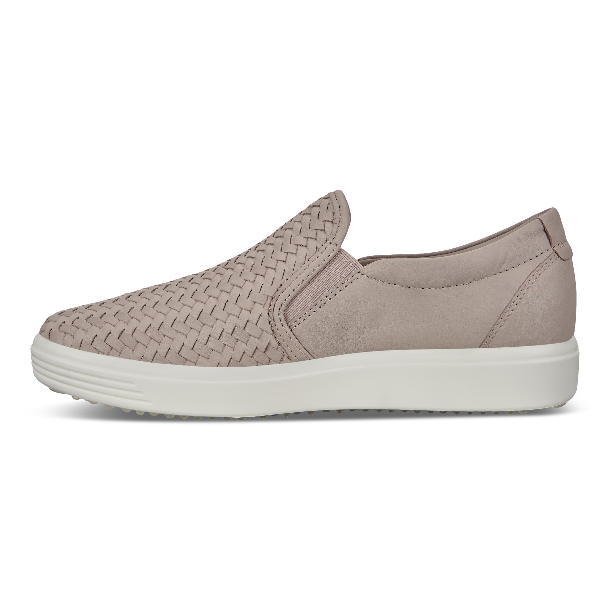 ECCO Women's Soft 7 Slip-On Sneakers - Grey - Inside