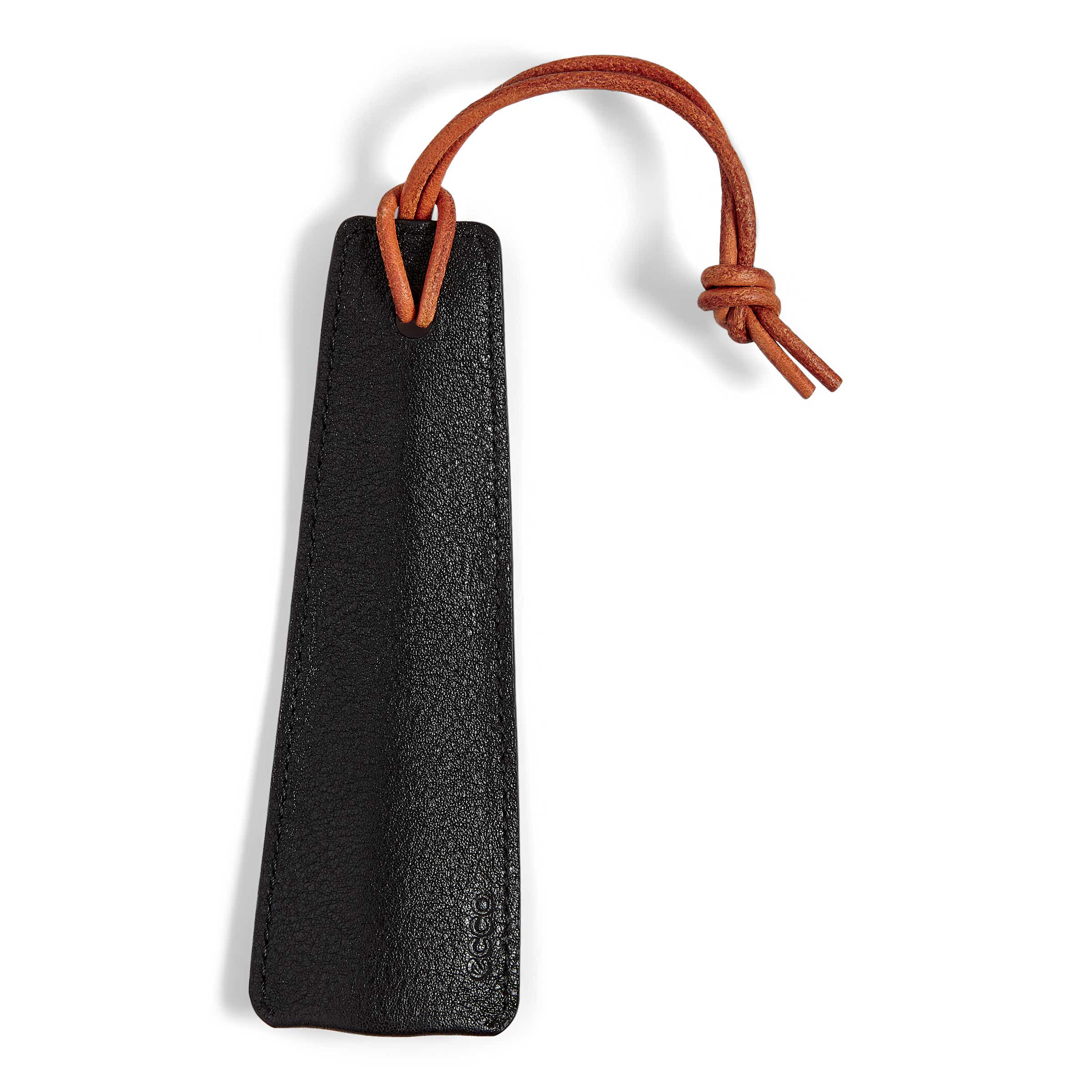 ECCO® Leather Shoe Horn - Black - Back