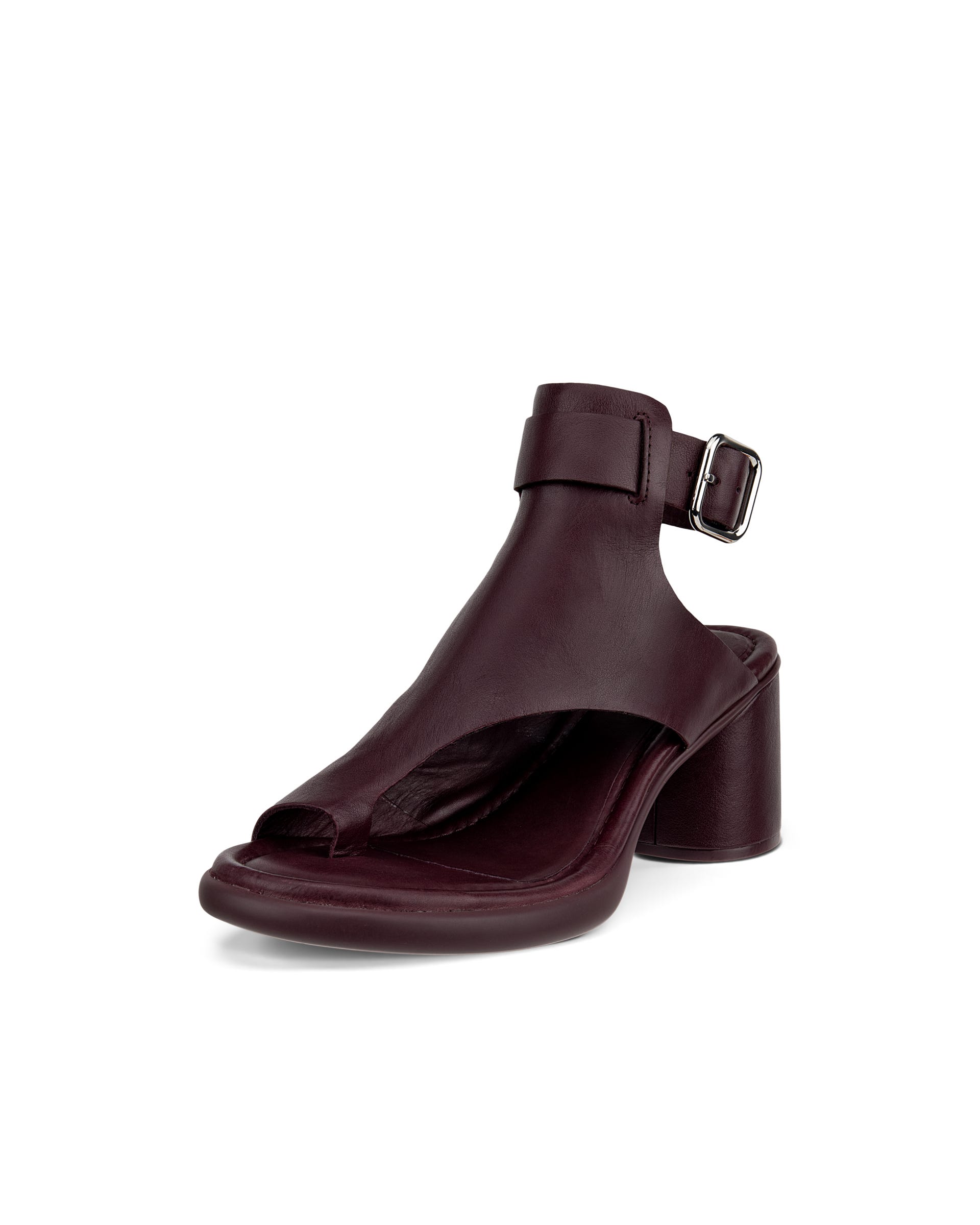 ECCO Sculpted LX 55 ウィメンズ レザーヒールサンダル - パープル - Main