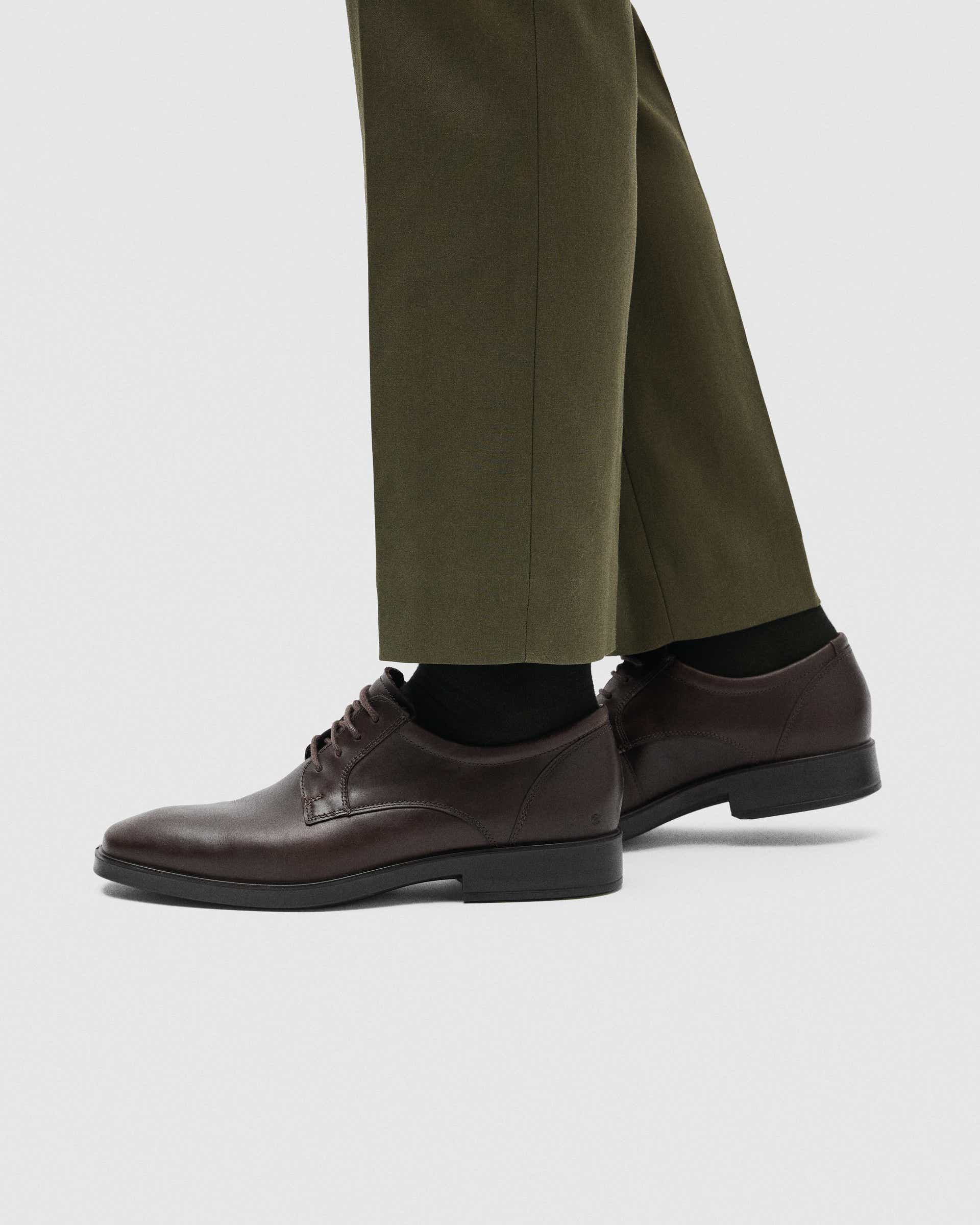 ECCO® Metropole Milan derbies cuir pour homme - Brun - Lifestyle image-1