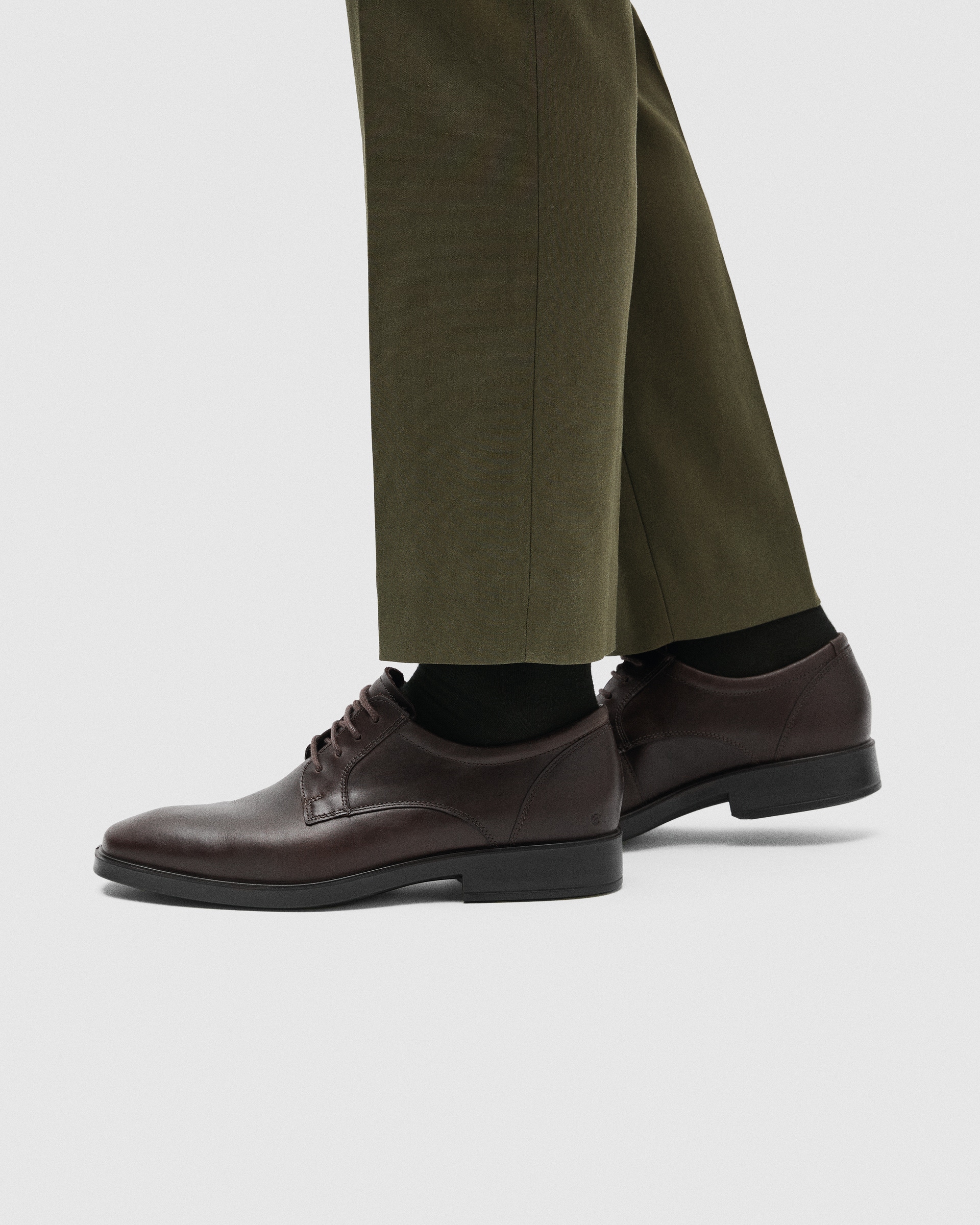 ECCO® Metropole Milan derbies cuir pour homme - Brun - Lifestyle image-1