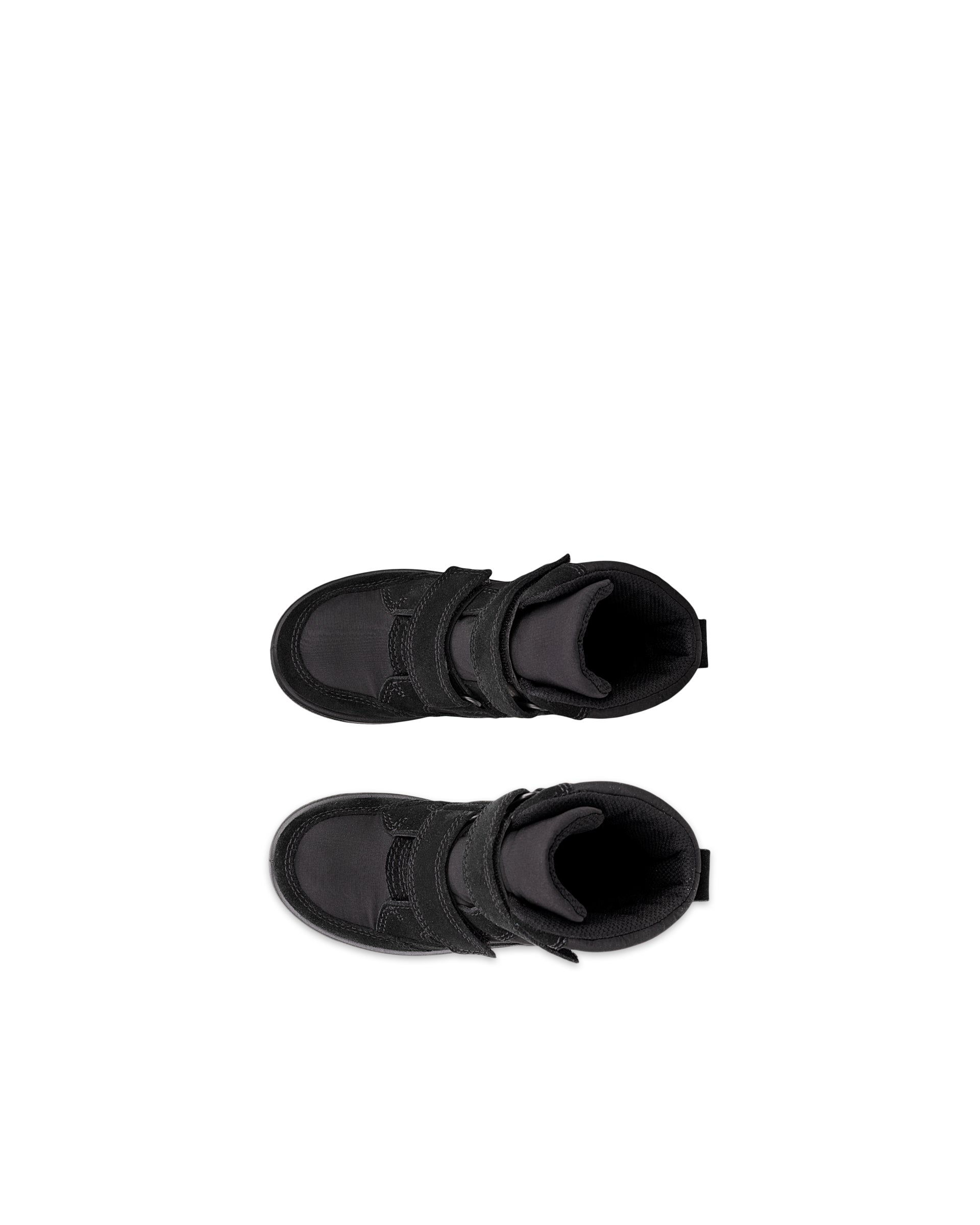 Lasten ECCO® Urban Snowboarder mokkanahkaiset Gore-Tex -talvinilkkurit - Musta - Top left pair