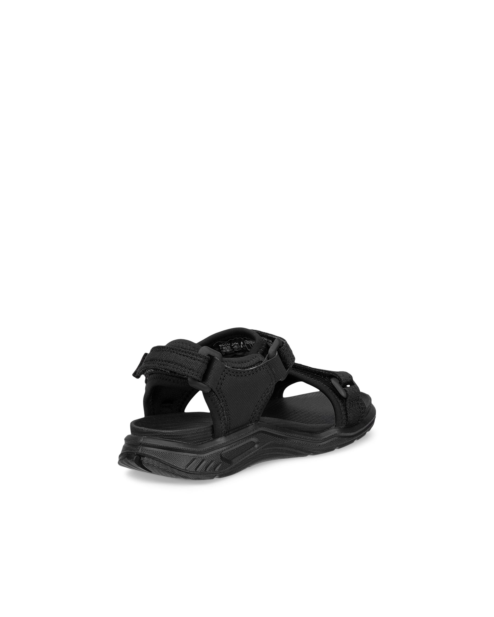 Dziecięce tekstylne sandały ECCO® X-TRINSIC - Czarny - Back