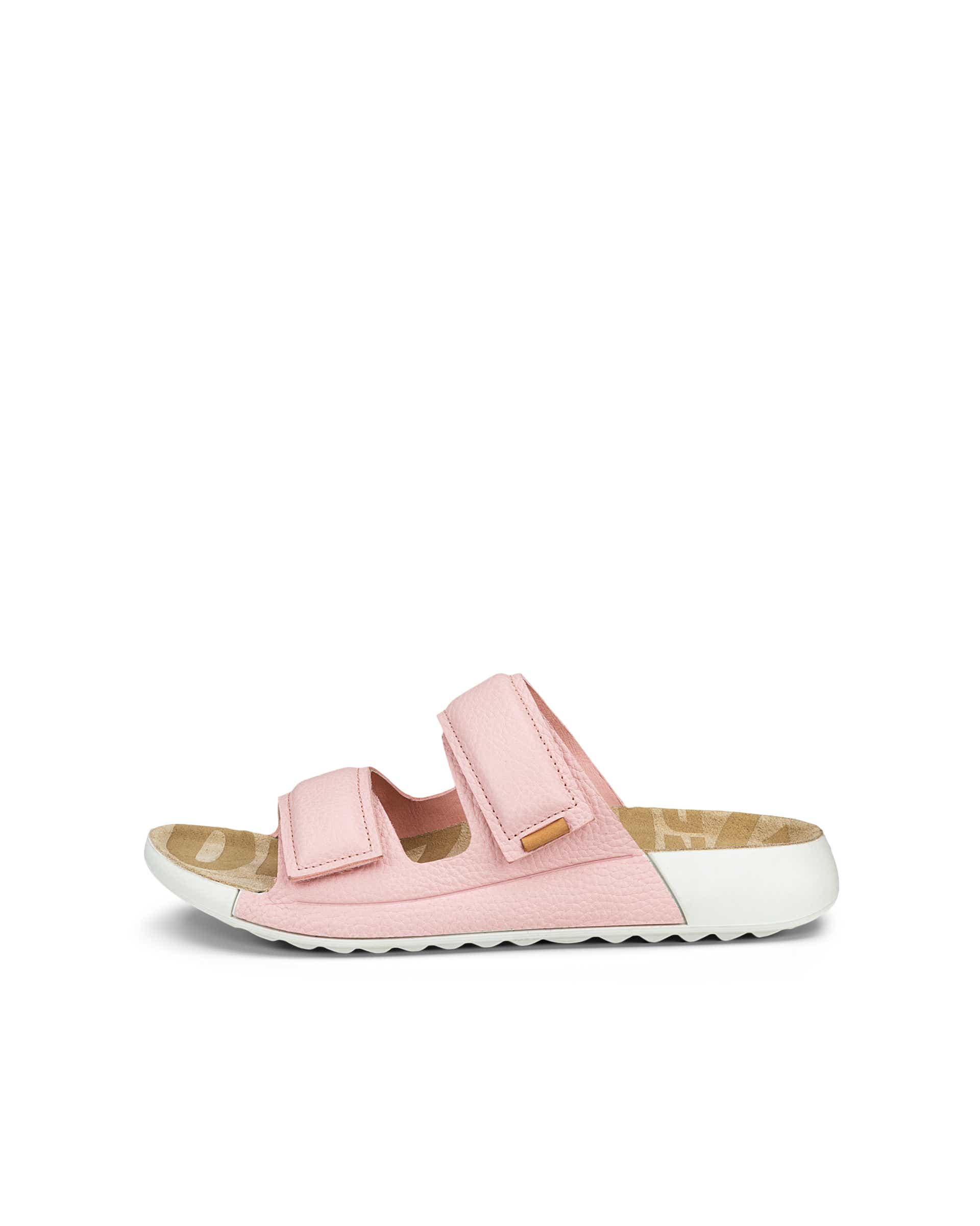 ECCO Cozmo Sandal 60 ウィメンズ レザー2ストラップサンダル - ピンク - Outside