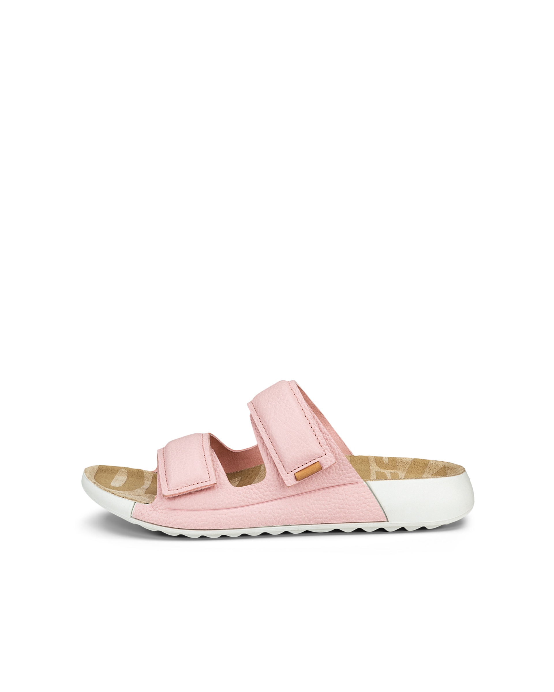 ECCO Cozmo Sandal 60 ウィメンズ レザー2ストラップサンダル - ピンク - Outside
