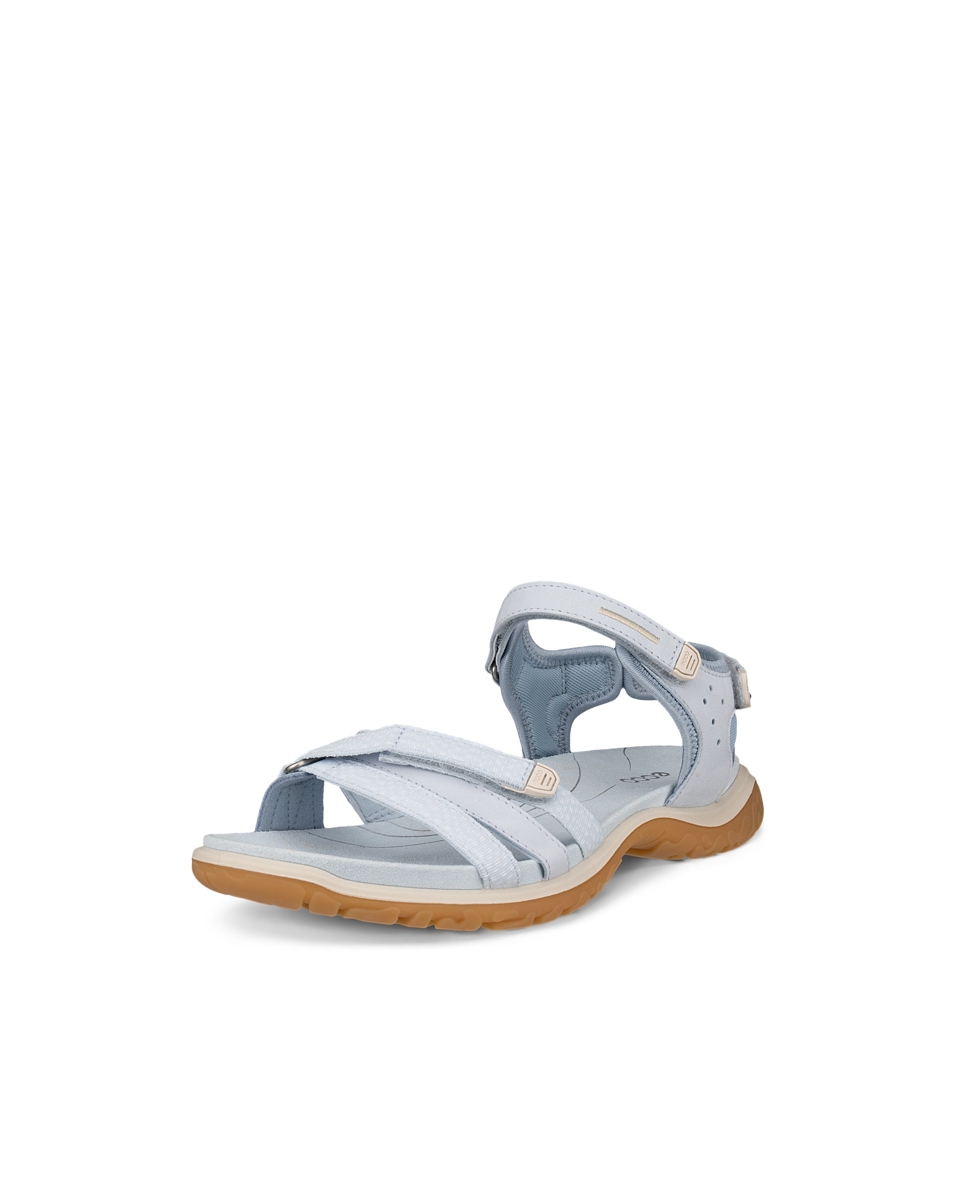 Women's ECCO® Offroad Roam Nubuck Outdoor Sandal - Blue - Main