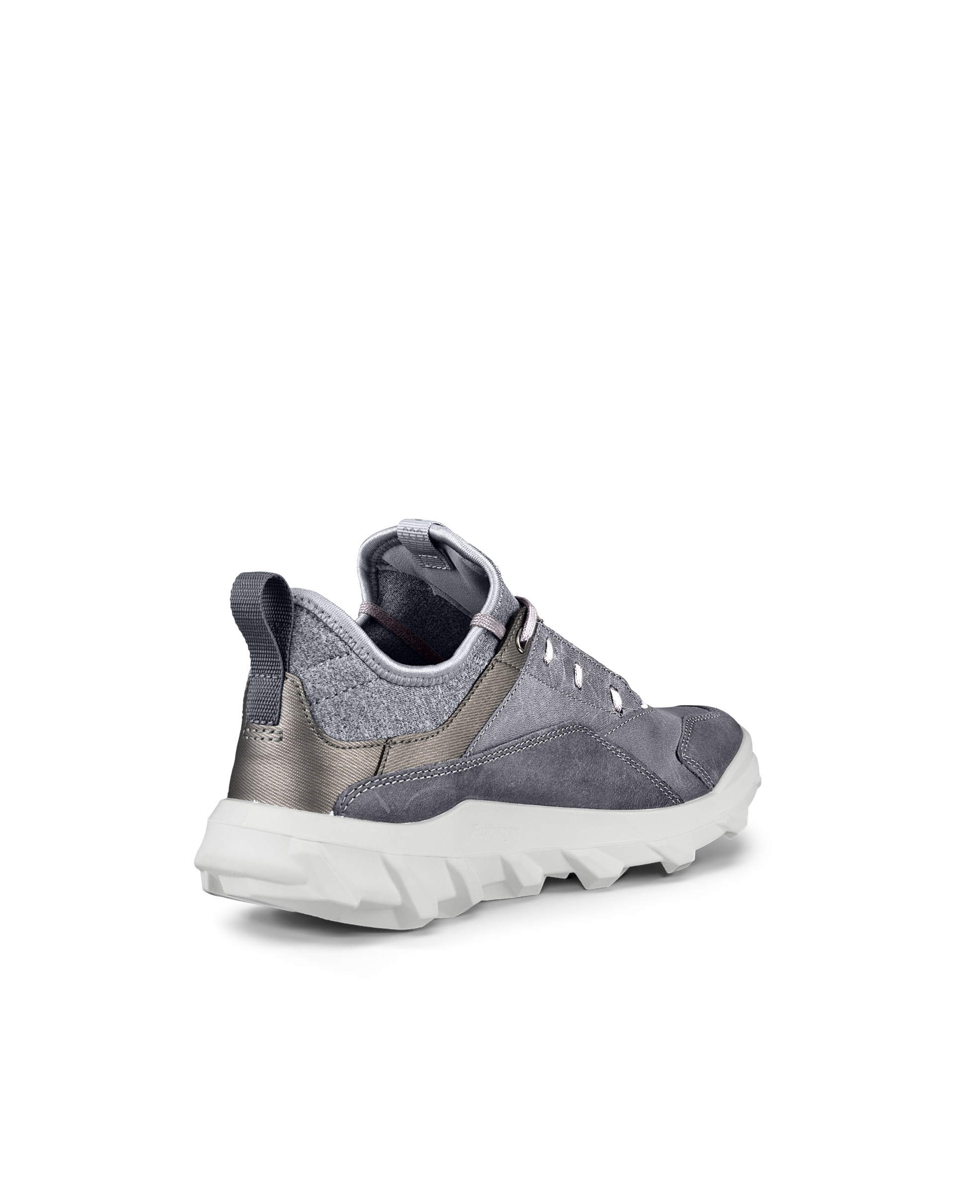 ECCO® MX baskets de plein air en nubuck pour femme - Gris - Back