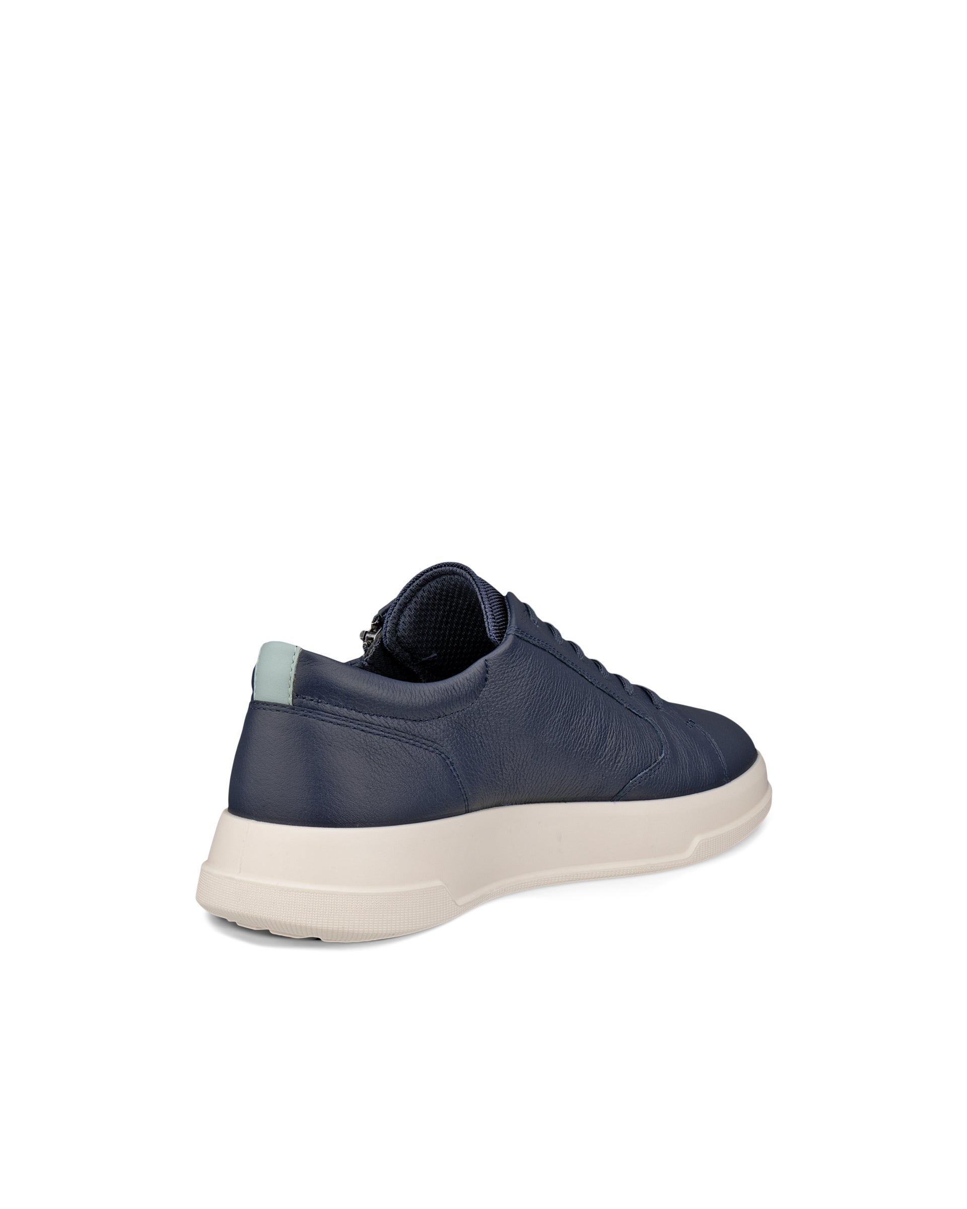 Women's ECCO® MOVE Leather Shoe - Blue - Back