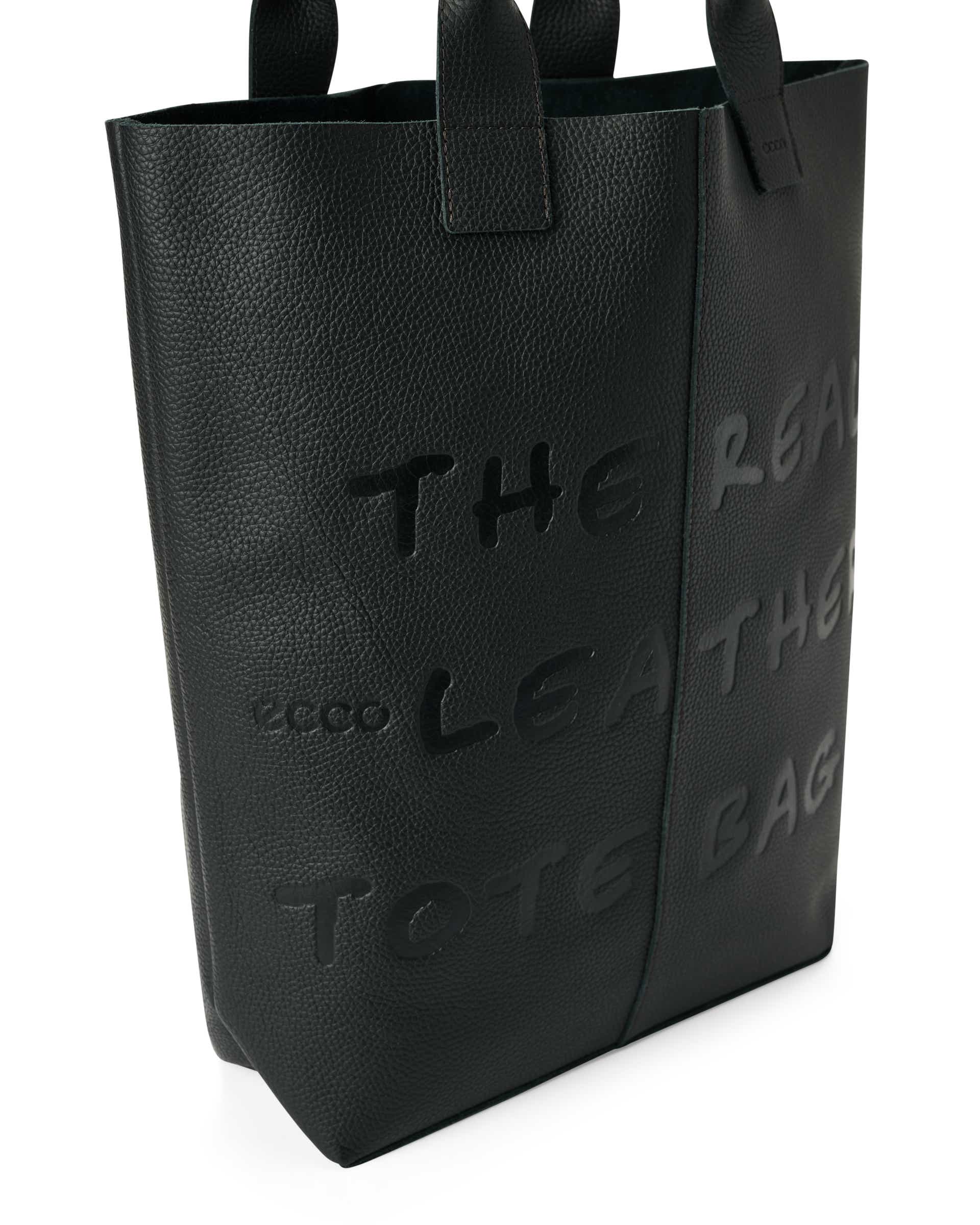 ECCO® Tote Shoppingväska skinn - Svart - Detail-1