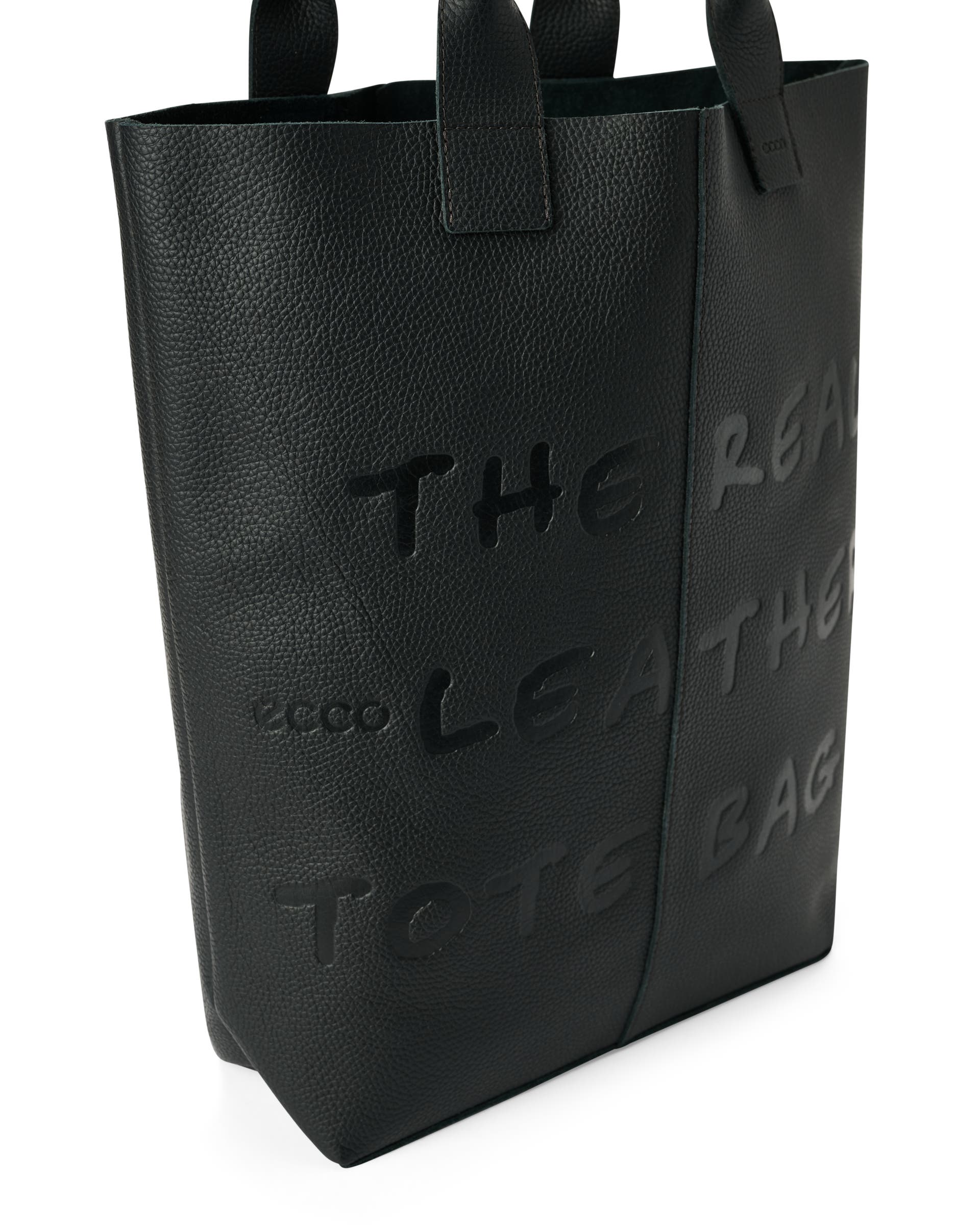 ECCO® Tote Shoppingväska skinn - Svart - Detail-1