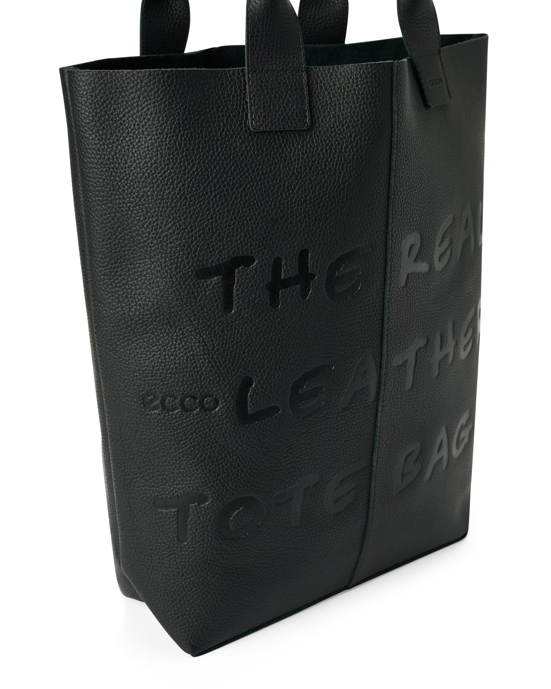 ECCO® Tote Shoppingväska skinn - Svart - Detail-1