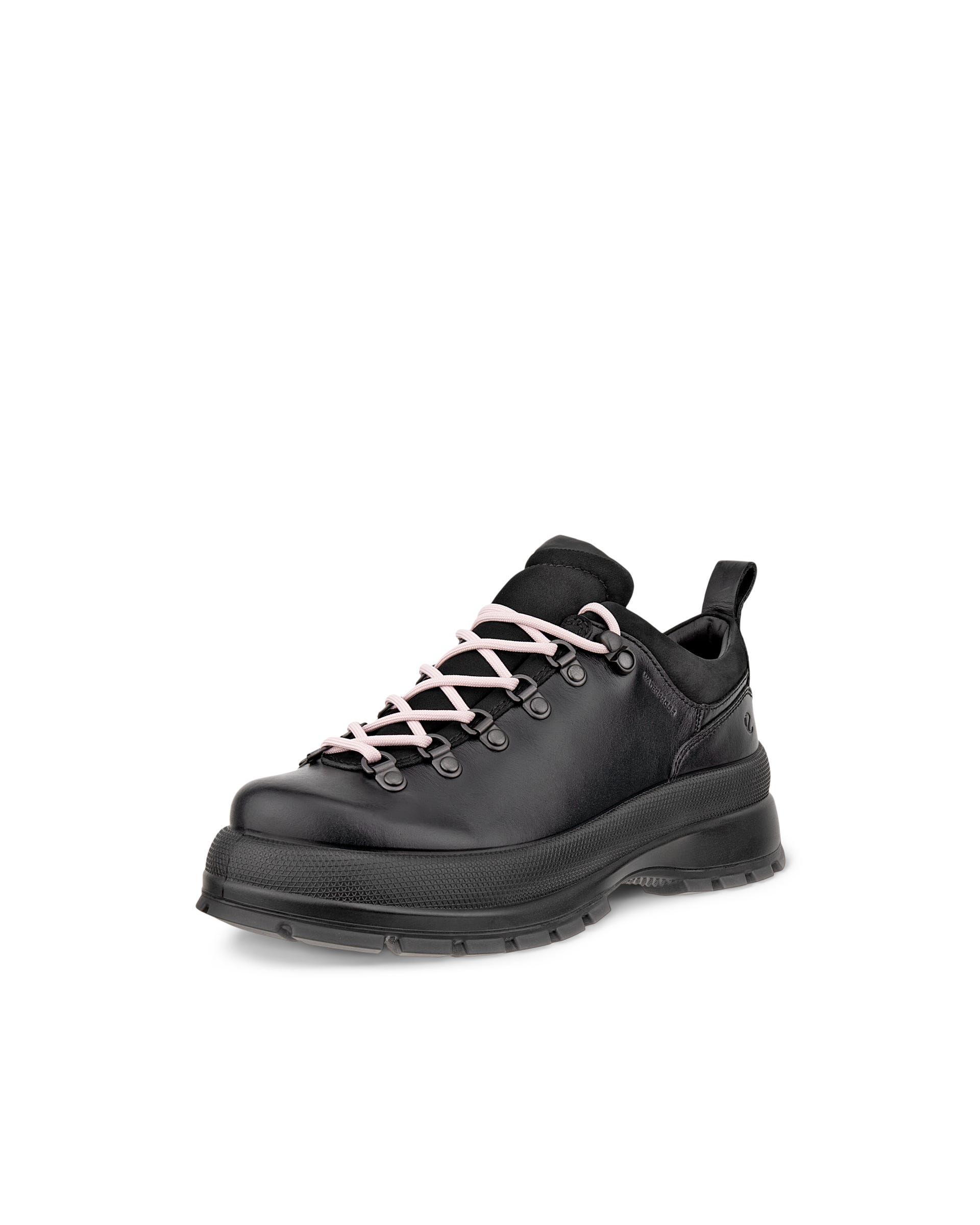 Women's ECCO® Track 30 Leather Waterproof Shoe | Black