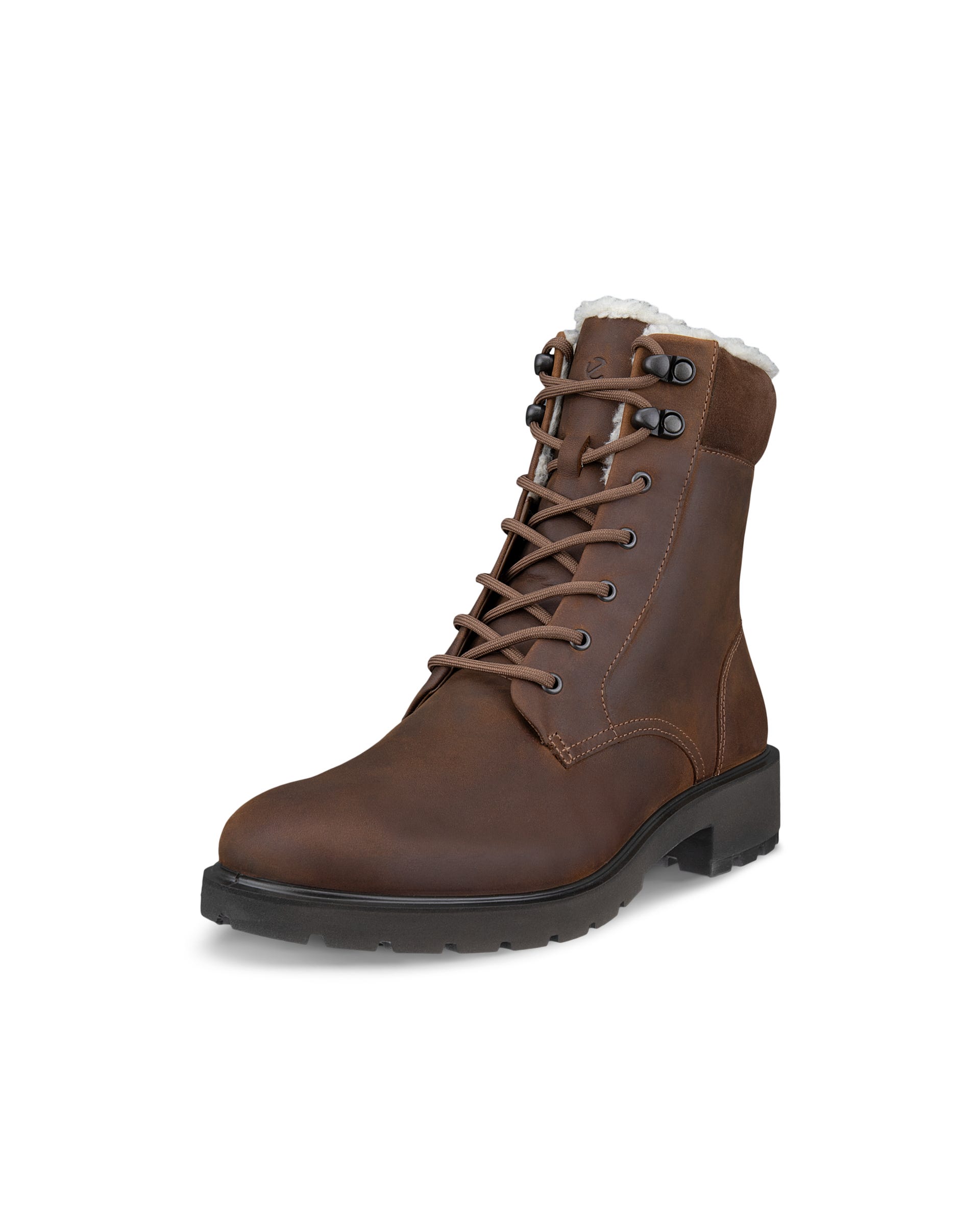 ECCO® METROPOLE VIENNA Damen Winterstiefel aus Nubukleder - Braun - Outside
