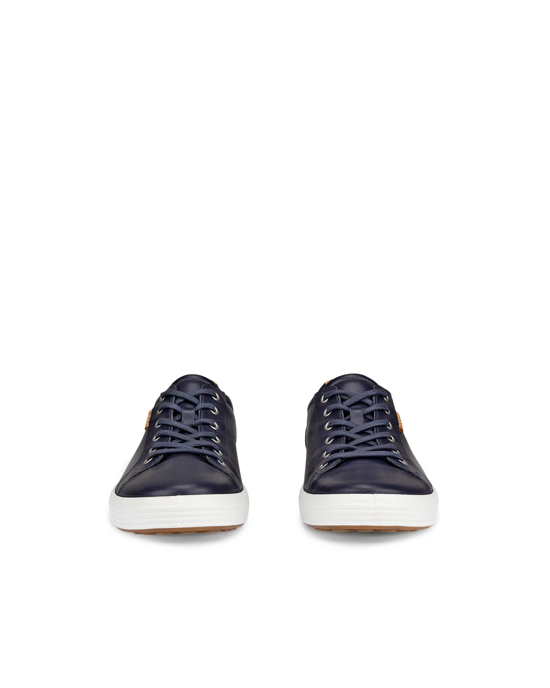 Pánské kožené tenisky ECCO® Soft 7 - Modrá - Front pair