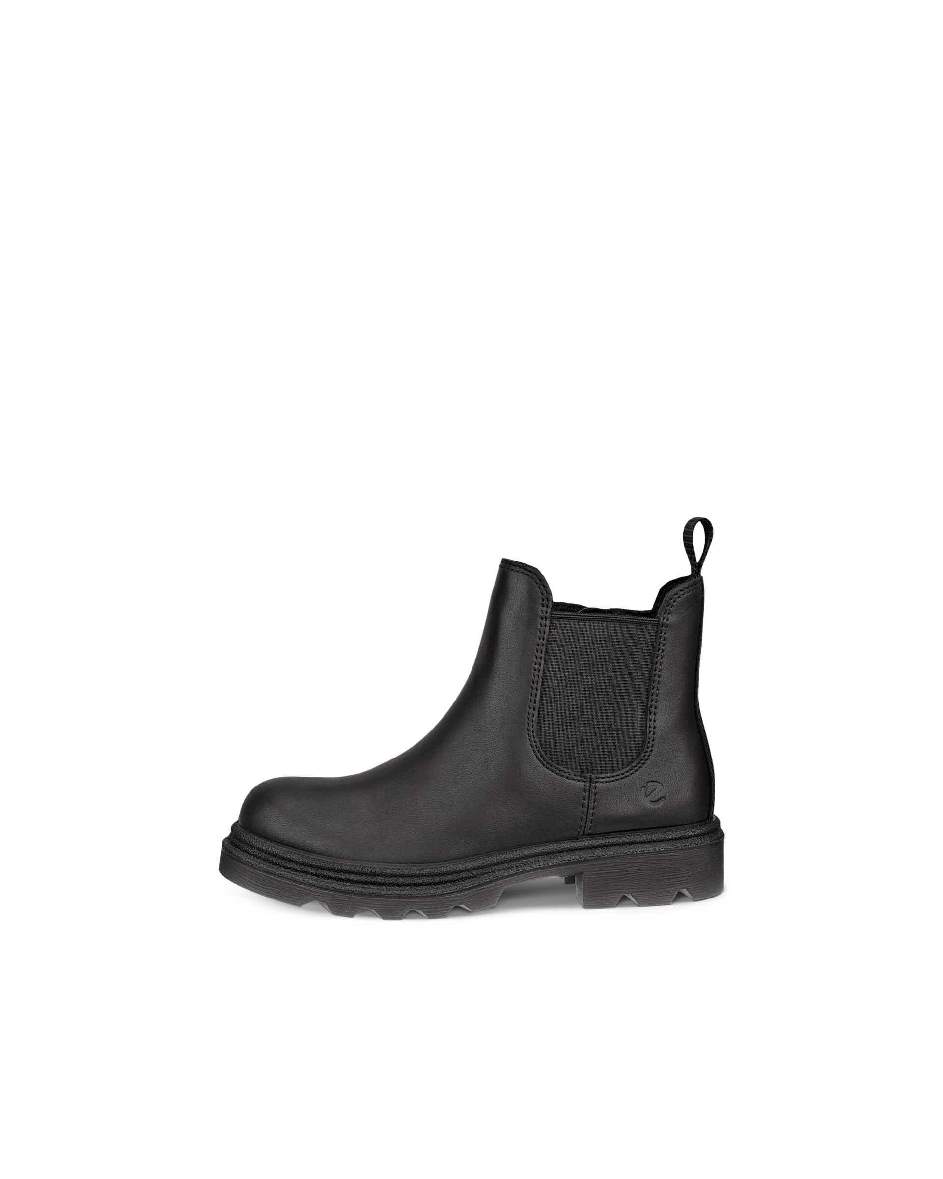 Botas Chelsea impermeable de piel ECCO® Grainer para niño/a - Negro - Outside