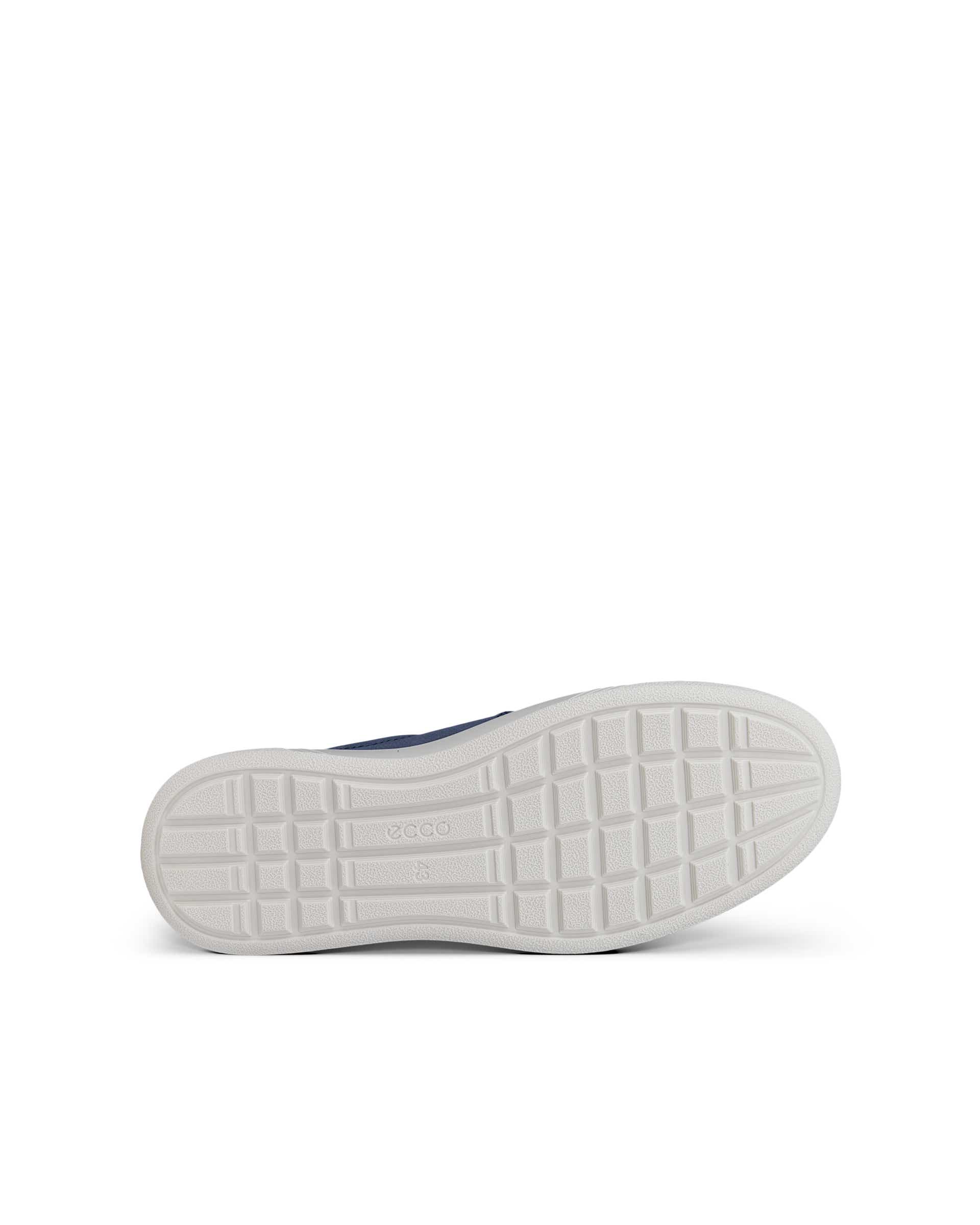 ECCO® MOVE chaussures sans lacet en nubuck pour homme - Bleu - Sole