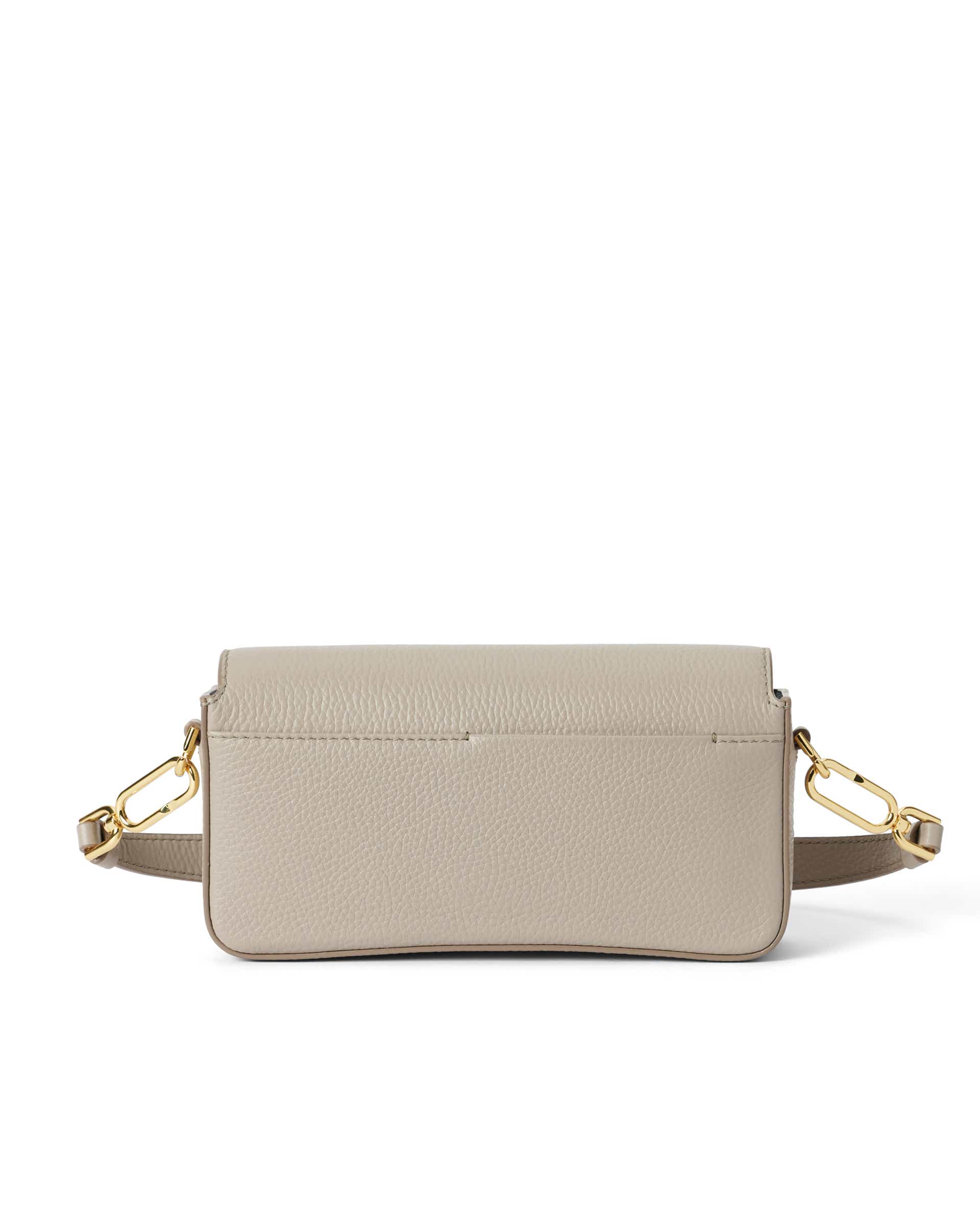 ECCO PINCH BAG S PEBBLED レザークロスボディバッグ - ベージュ - Back