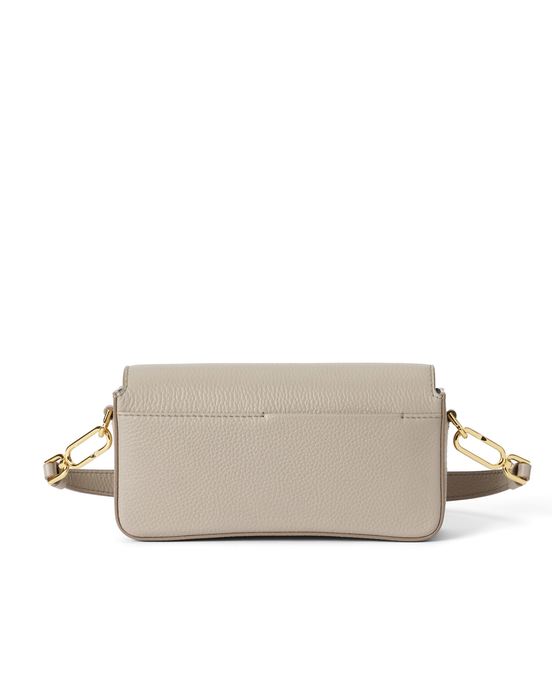 ECCO PINCH BAG S PEBBLED レザークロスボディバッグ - ベージュ - Back
