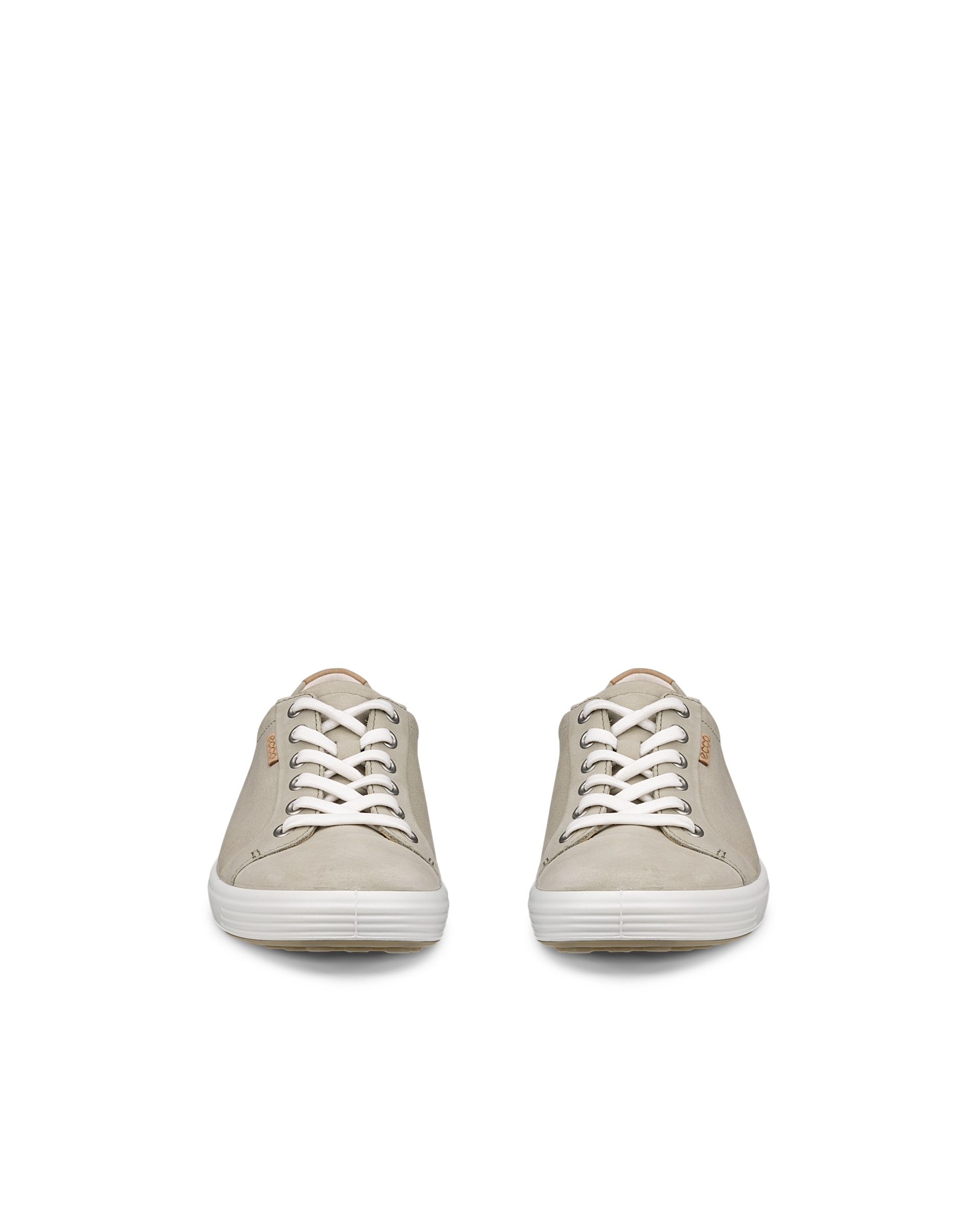 Sneaker en cuir ECCO® Soft 7 pour femme - Vert - Front pair