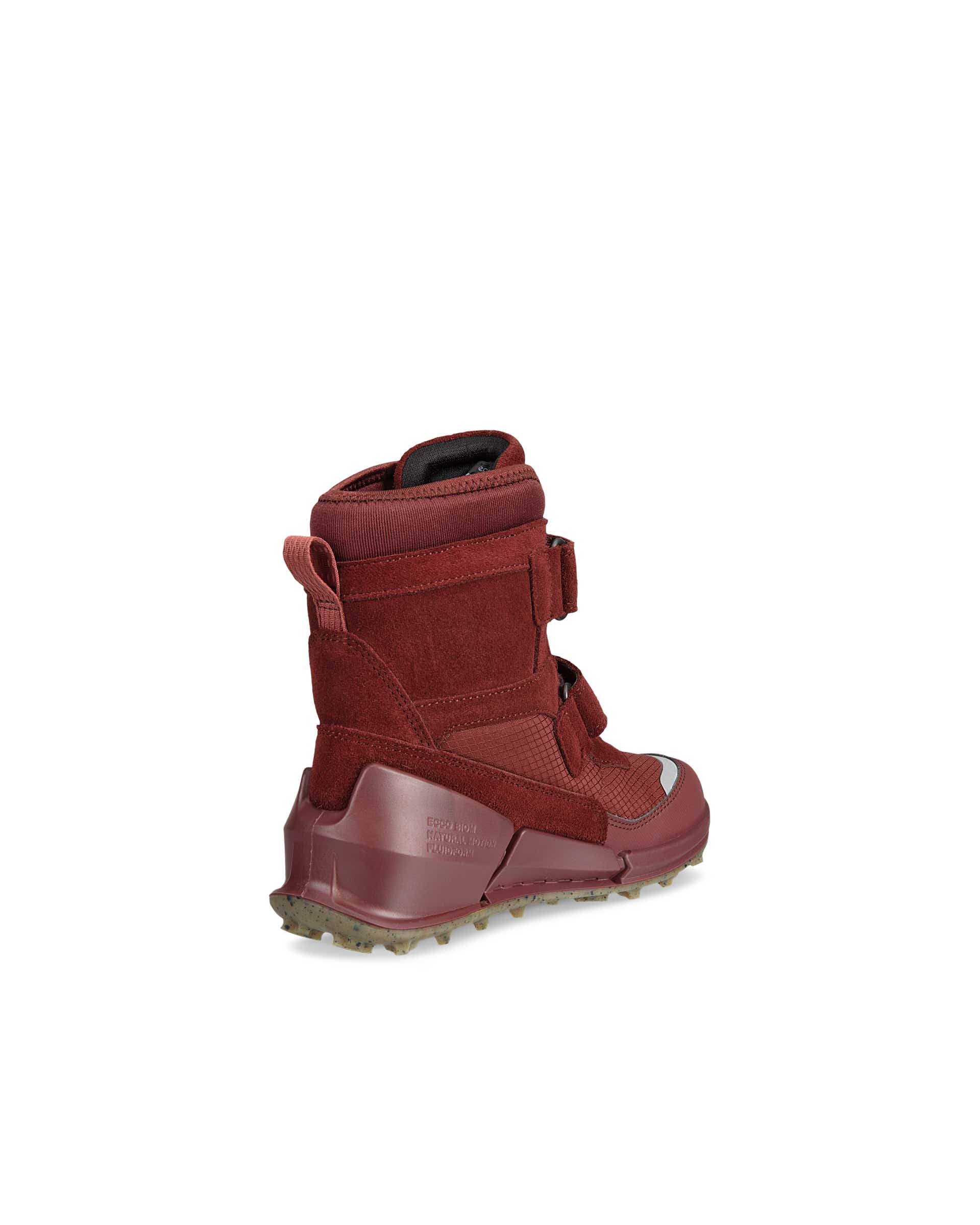 ECCO® Biom K2 gyerek Gore-Tex velúr téli csizma - Piros - Back