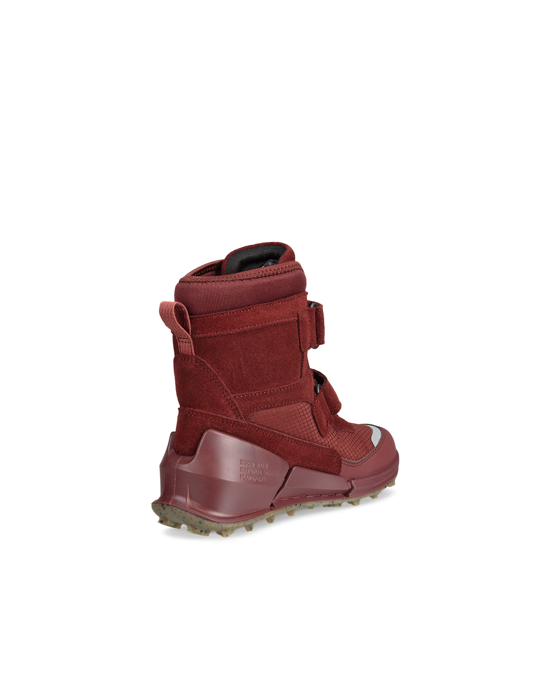 ECCO® Biom K2 gyerek Gore-Tex velúr téli csizma - Piros - Back