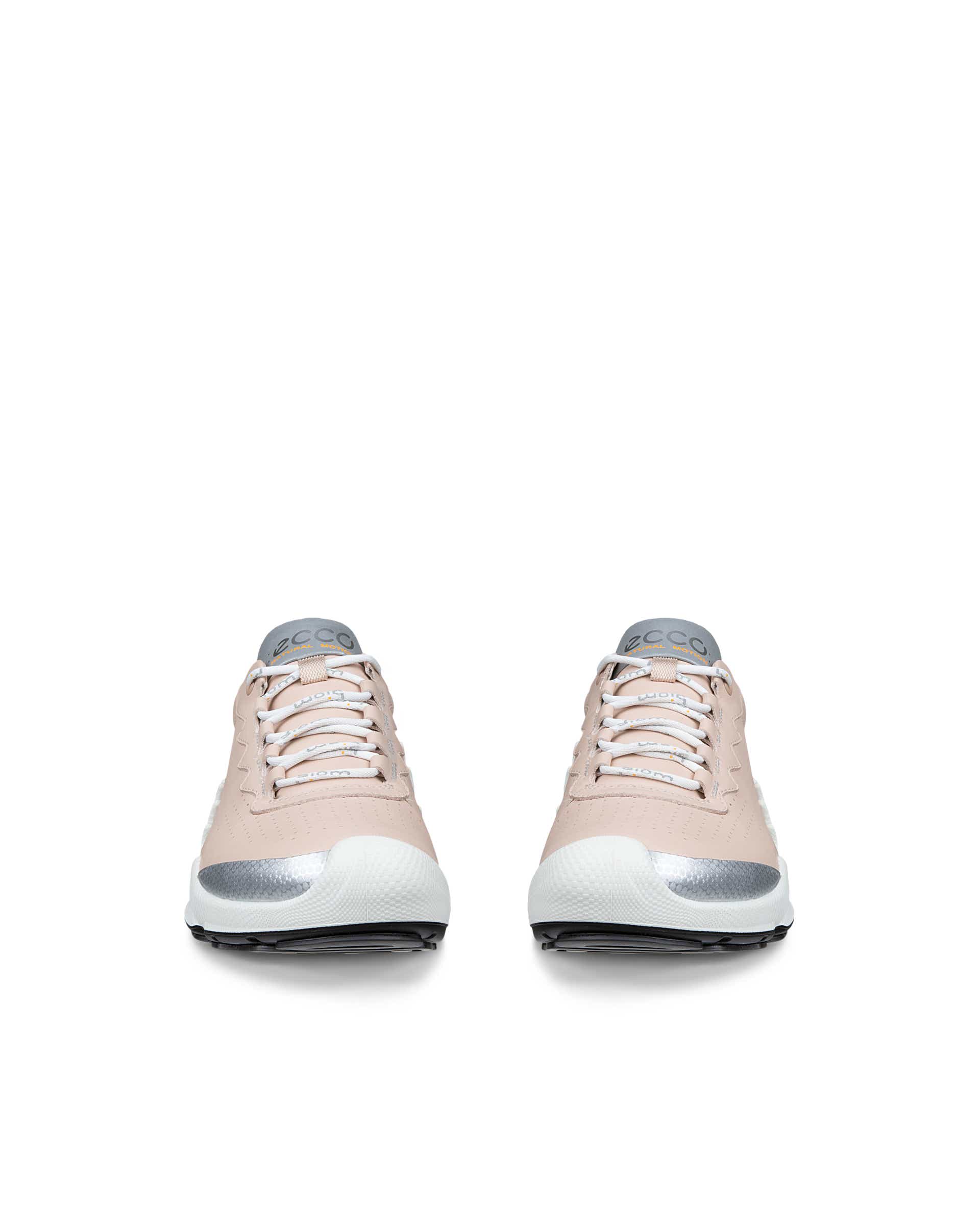 Zapatillas de piel ECCO® BIOM AEX para mujer - Rosa - Front pair