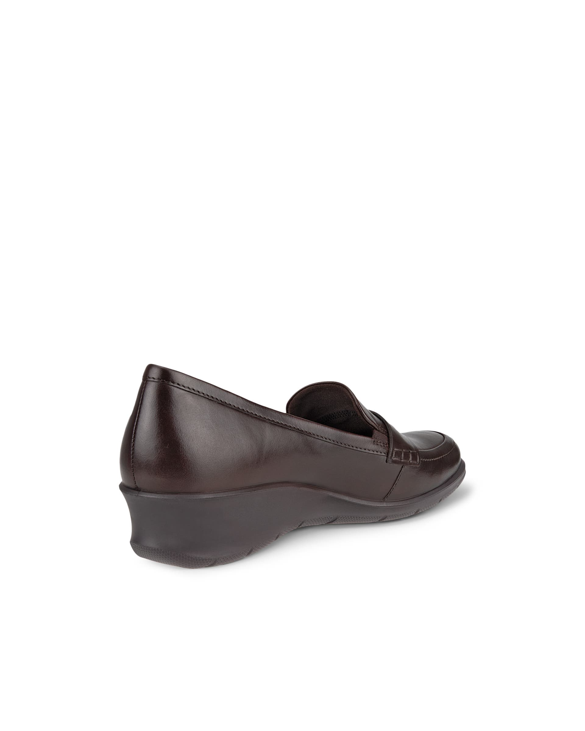 ECCO Women's Felicia Penny Loafers - Brown - Back