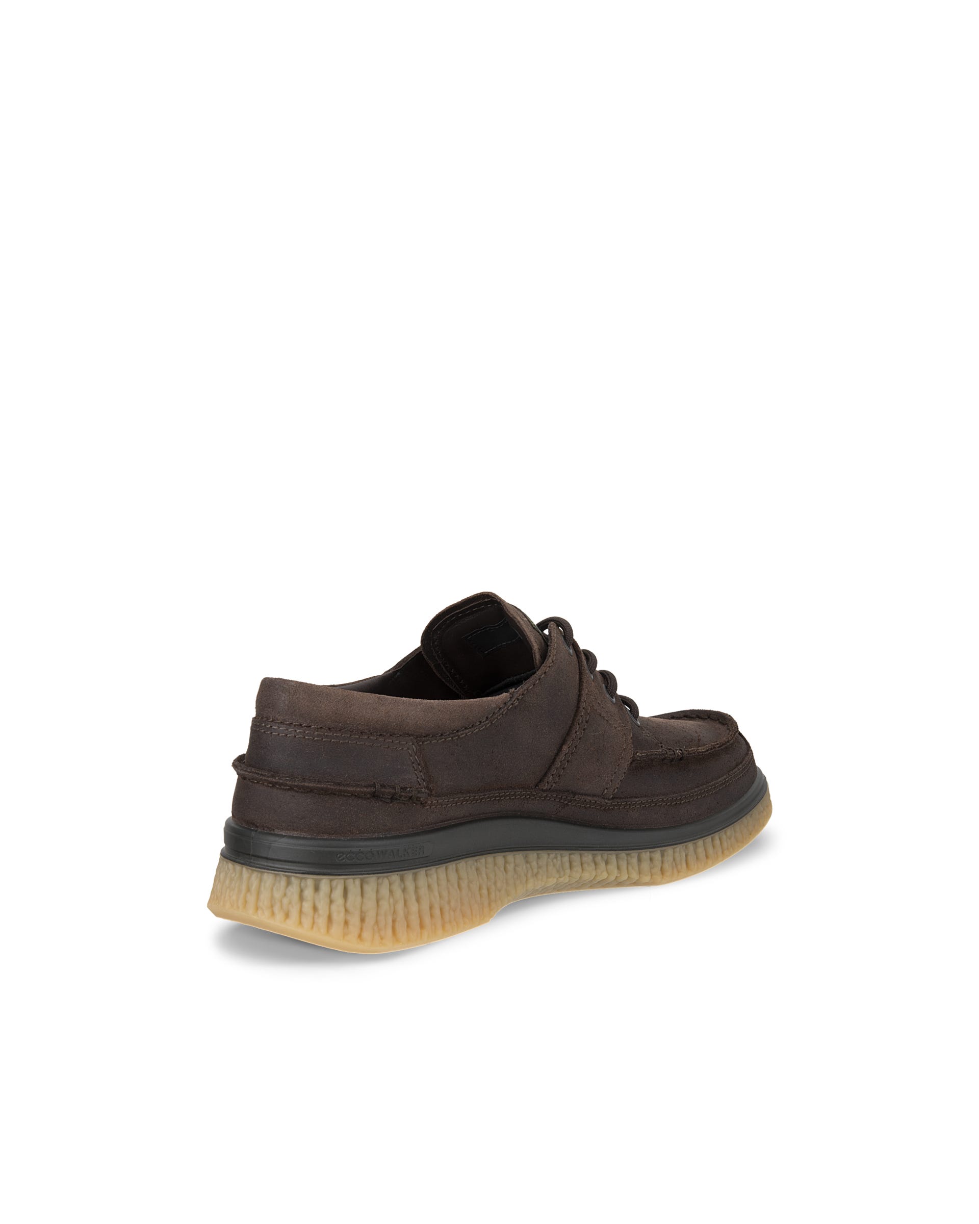 ECCO® WALKER 3.0 sko i ruskind med mokkasintå til herrer - Brun - Outside