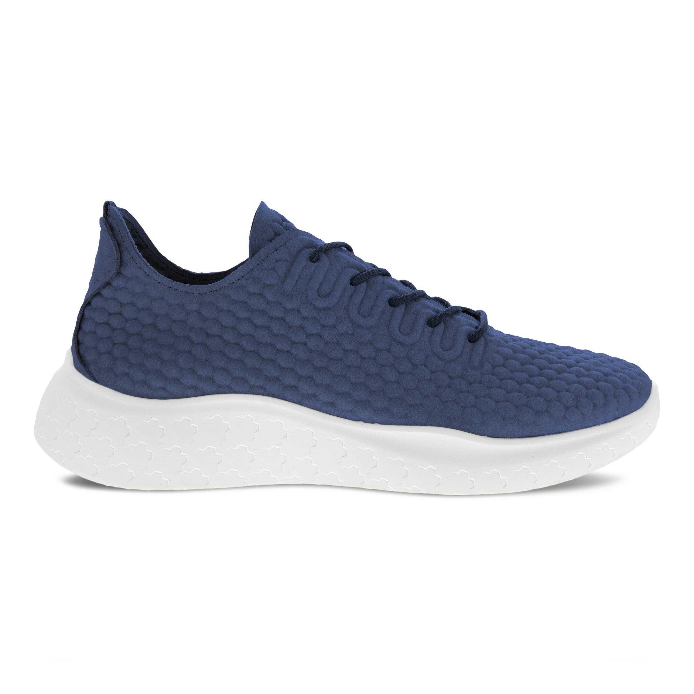 ECCO Men's Therap Sneaker - Blue - Outside