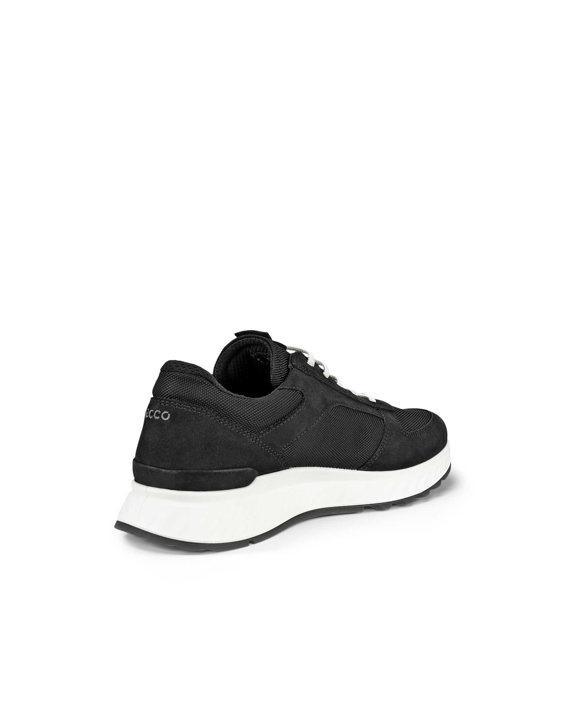 Dámské outdoorové nubukové tenisky ECCO® Exostride - Černá - Back
