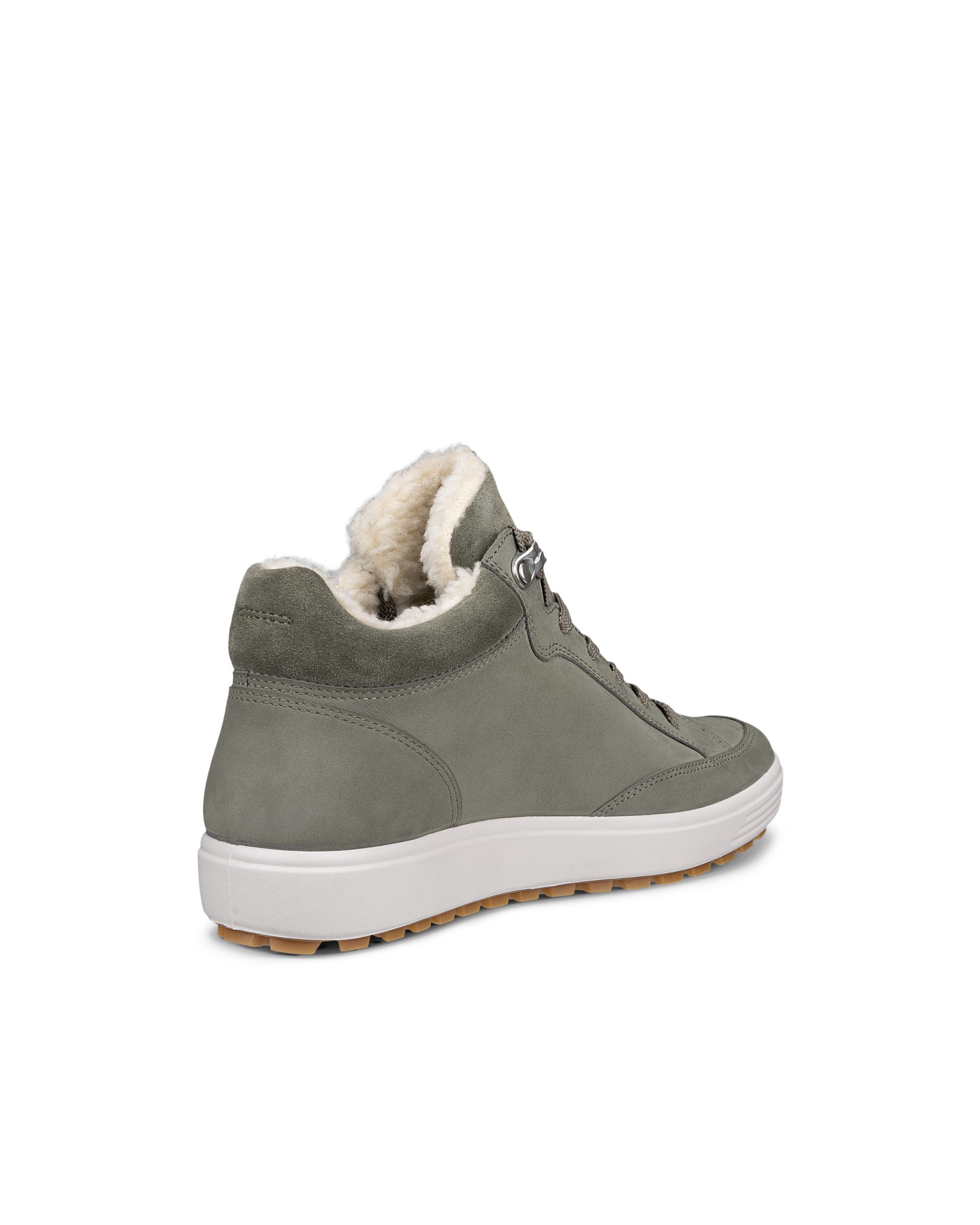 ECCO® SOFT 7 TRED bottes mi-hautes en nubuck Gore-Tex pour femme - Vert - Outside