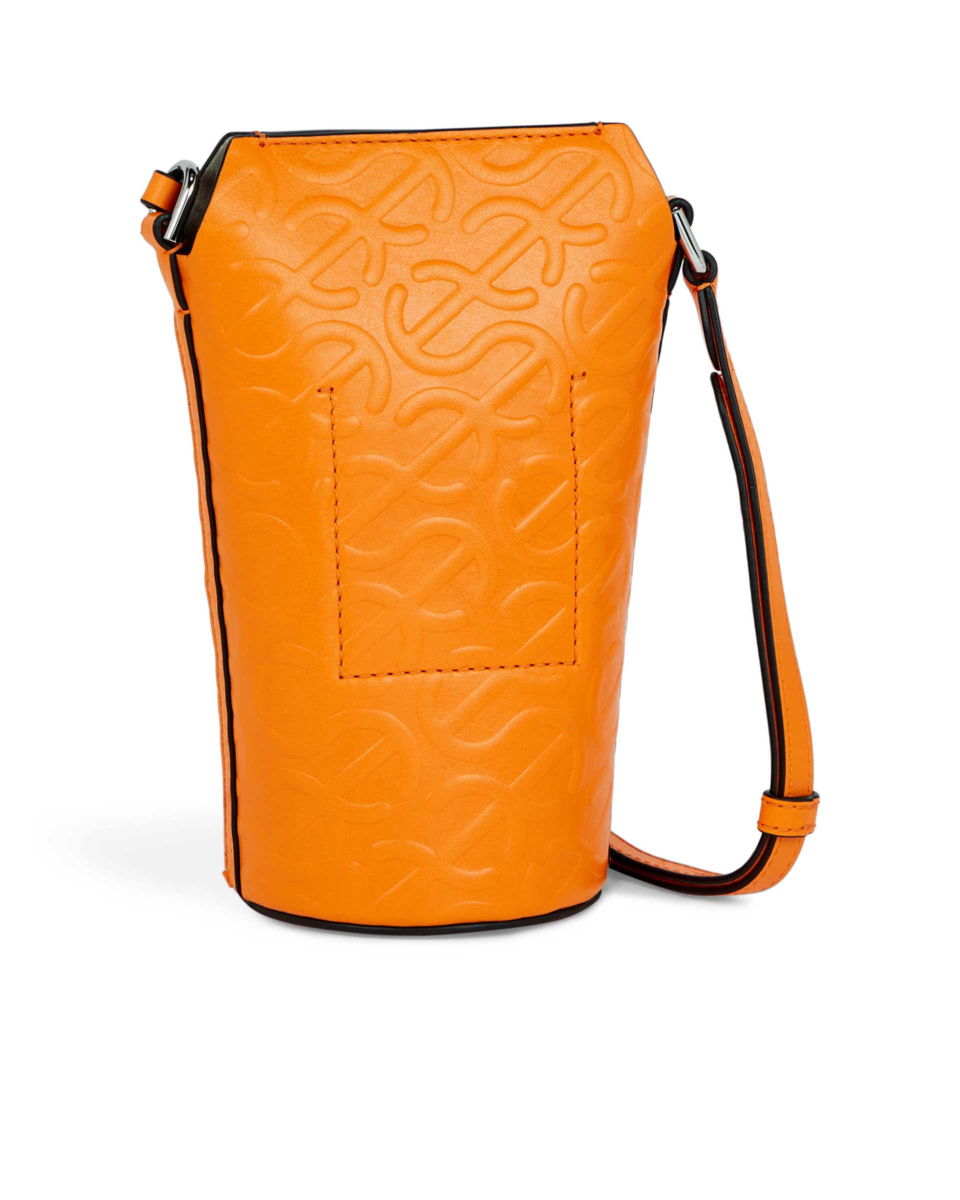 ECCO® Wave Pot Leather Crossbody Bag - Orange - Back