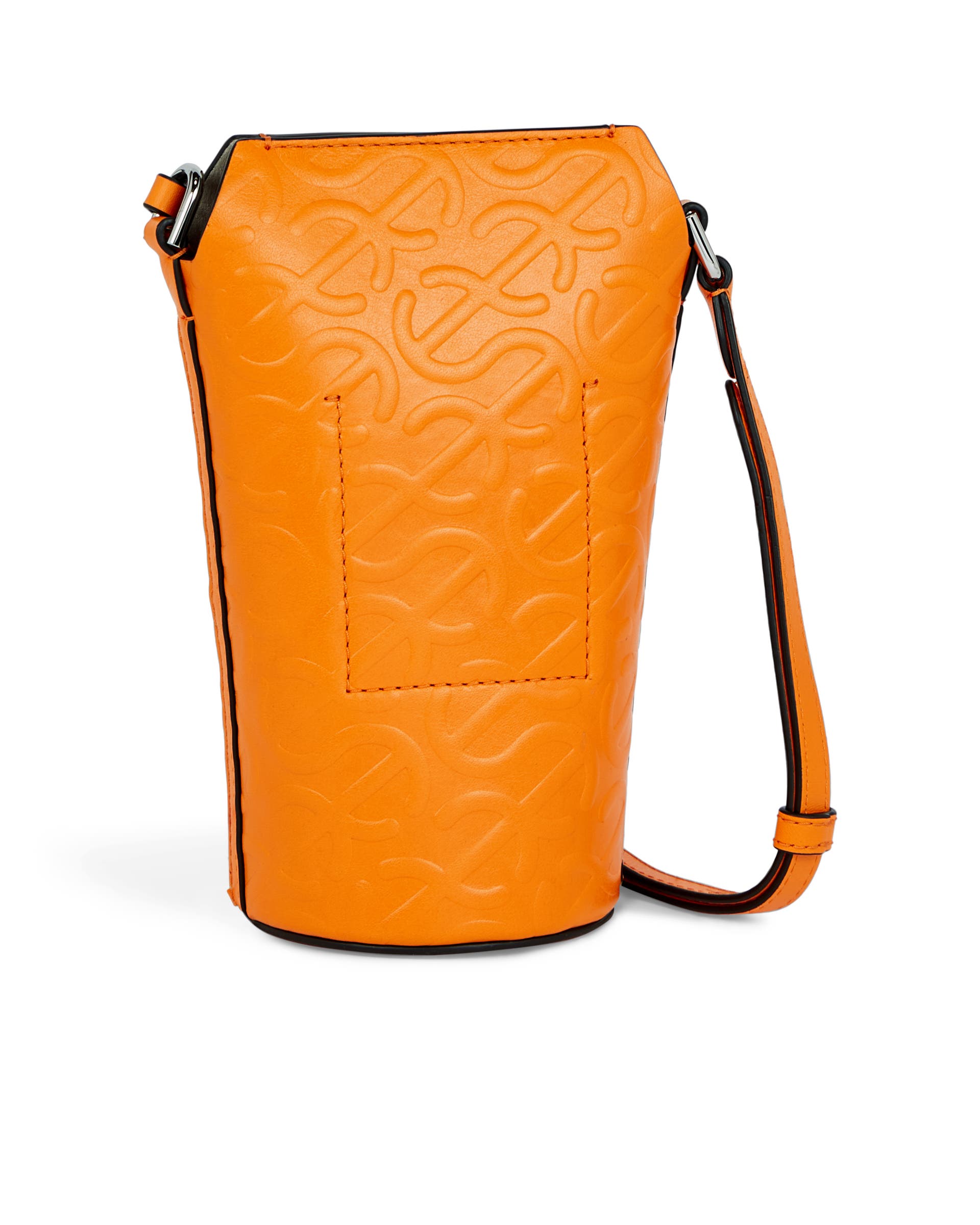 ECCO® Wave Pot Leather Crossbody Bag - Orange - Back