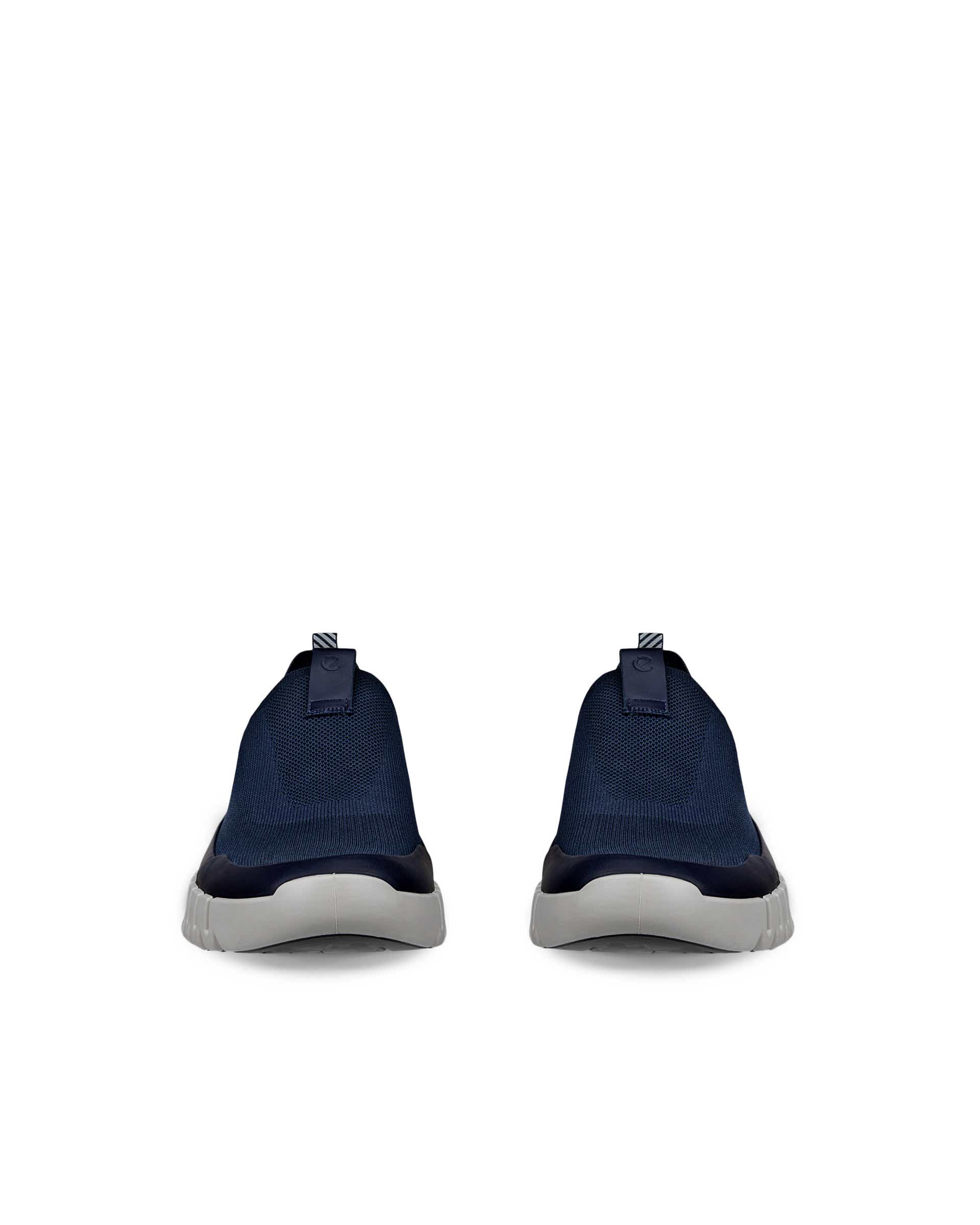 ECCO® GRUUV baskets en toile pour homme - Bleu - Front pair