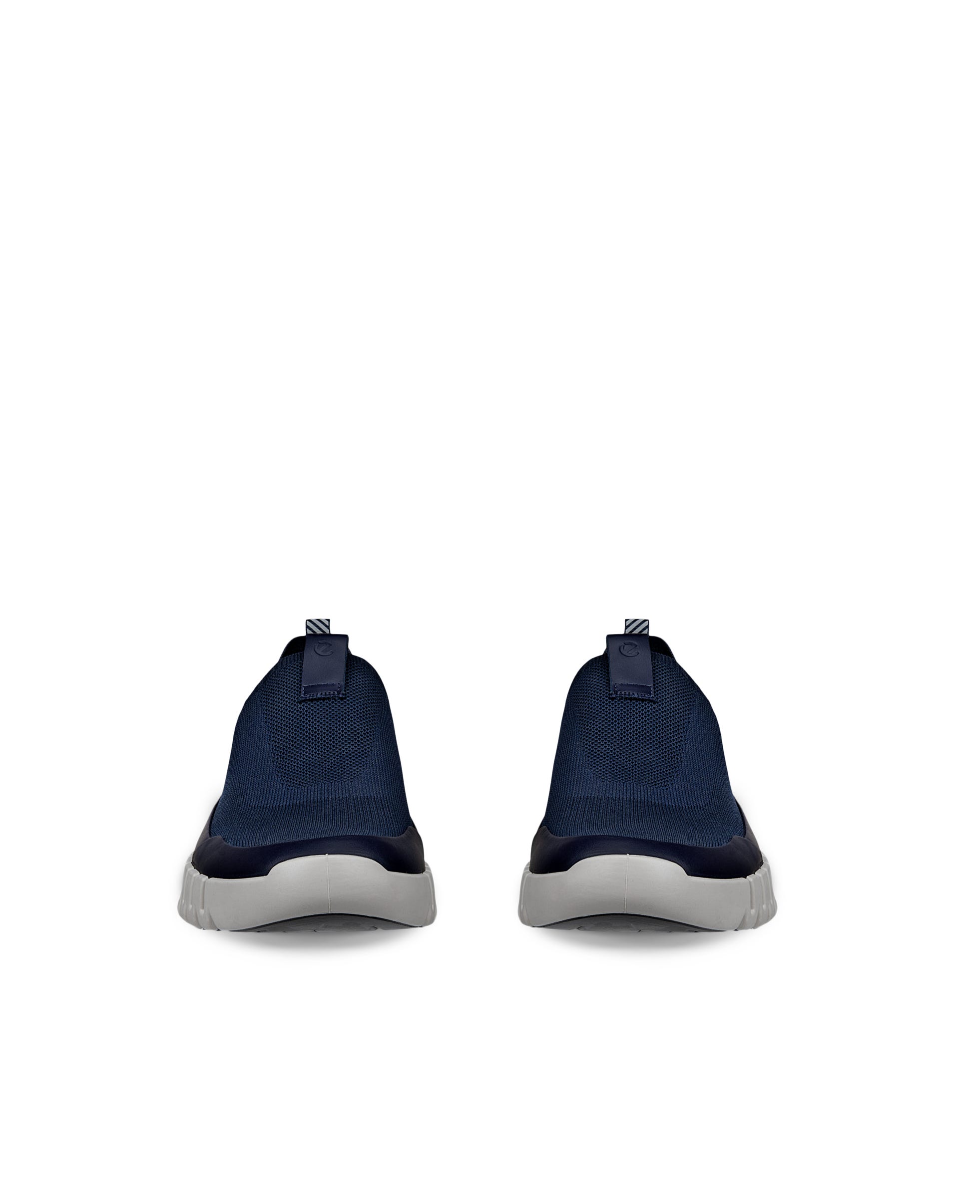 ECCO® GRUUV baskets en toile pour homme - Bleu - Front pair