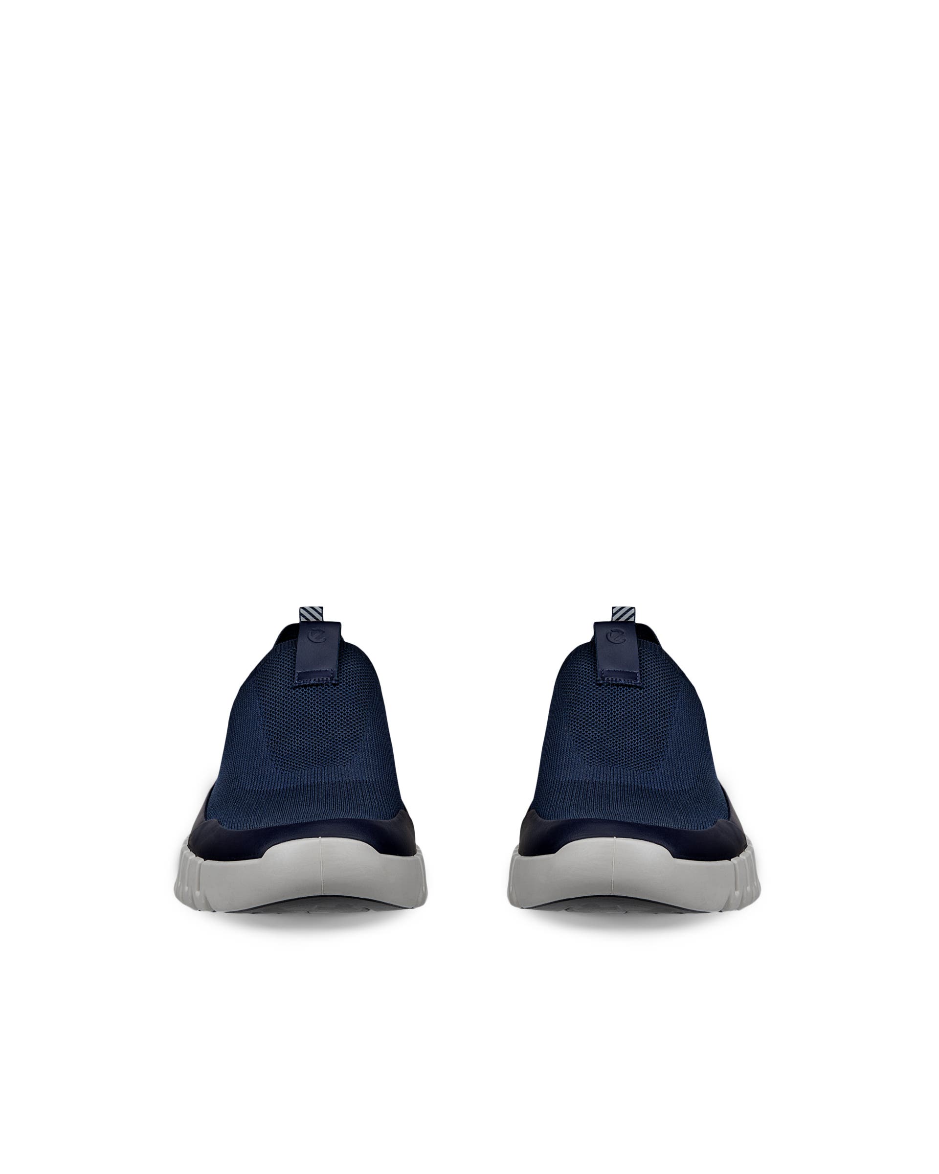 ECCO® GRUUV baskets en toile pour homme - Bleu - Front pair