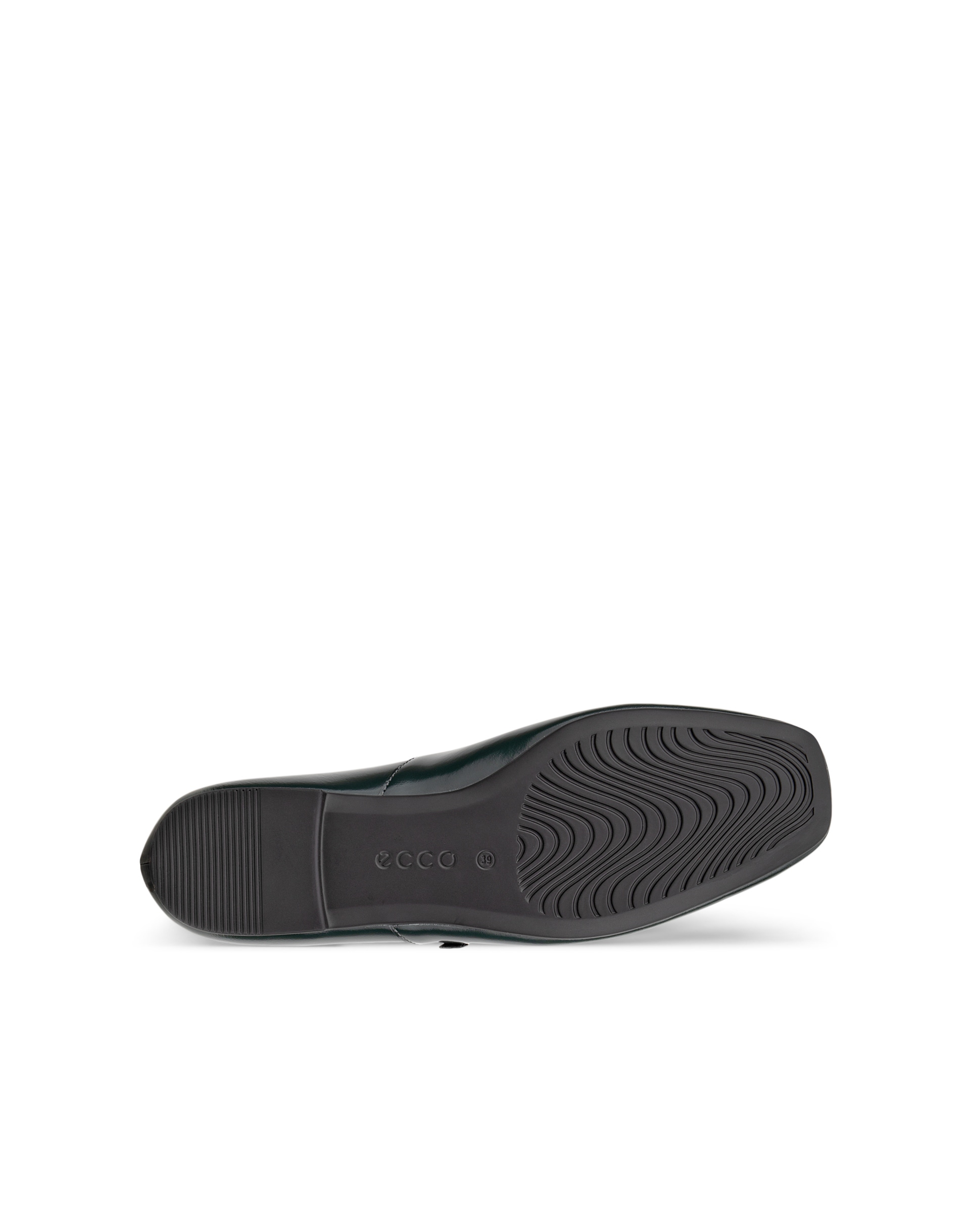 ECCO® MARGOT dames leren ballerina - Groen - Sole
