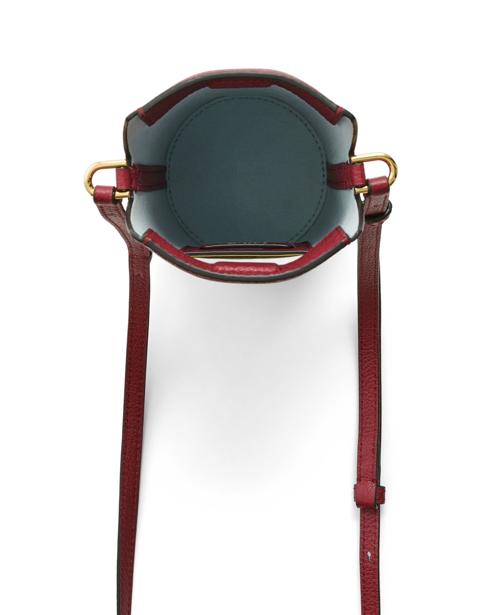ECCO® Pot Bag kožna torba preko ramena - Crvena - Birdeye