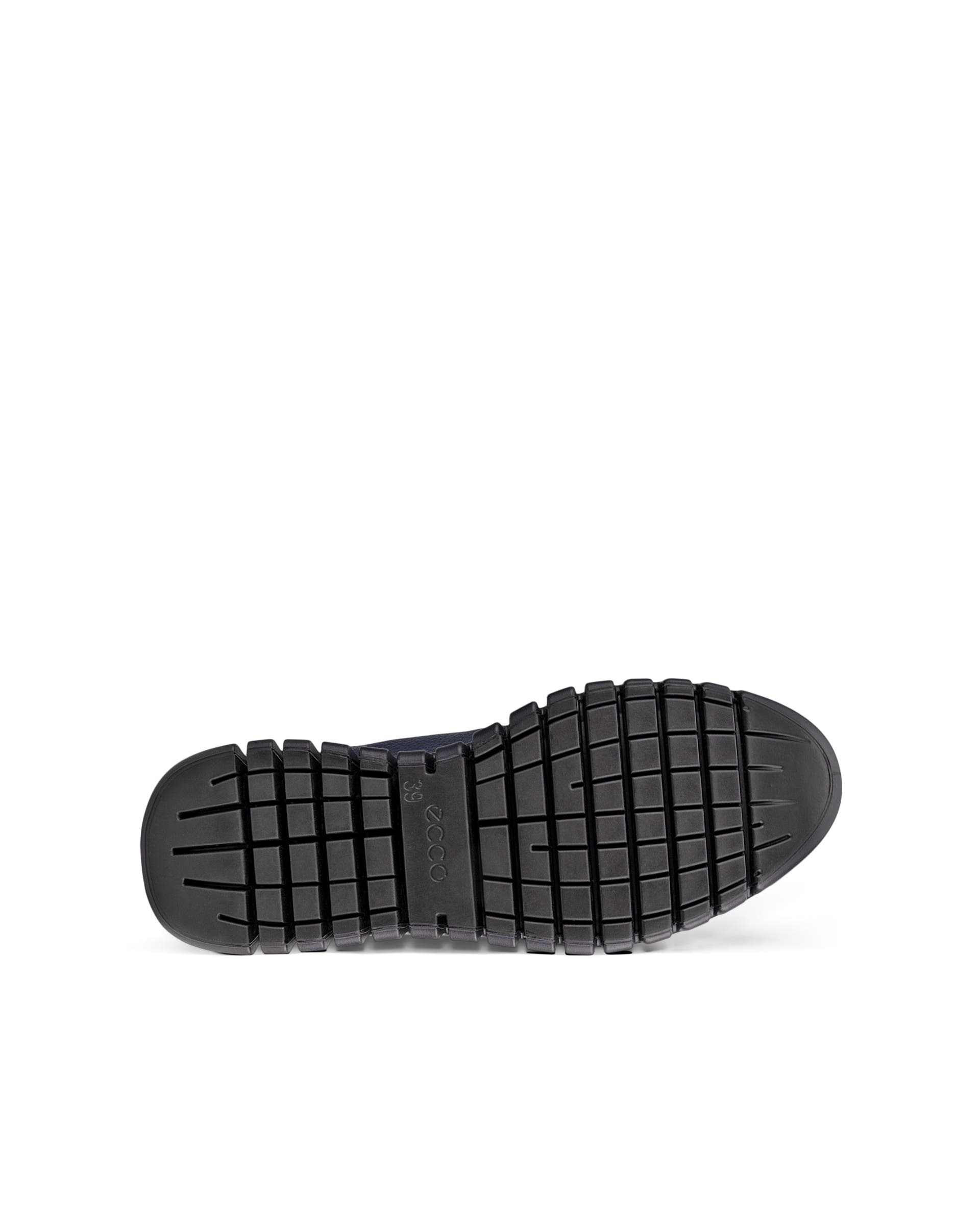 Women's ECCO® Gruuv Leather Gore-Tex Trainer - Blue - Sole