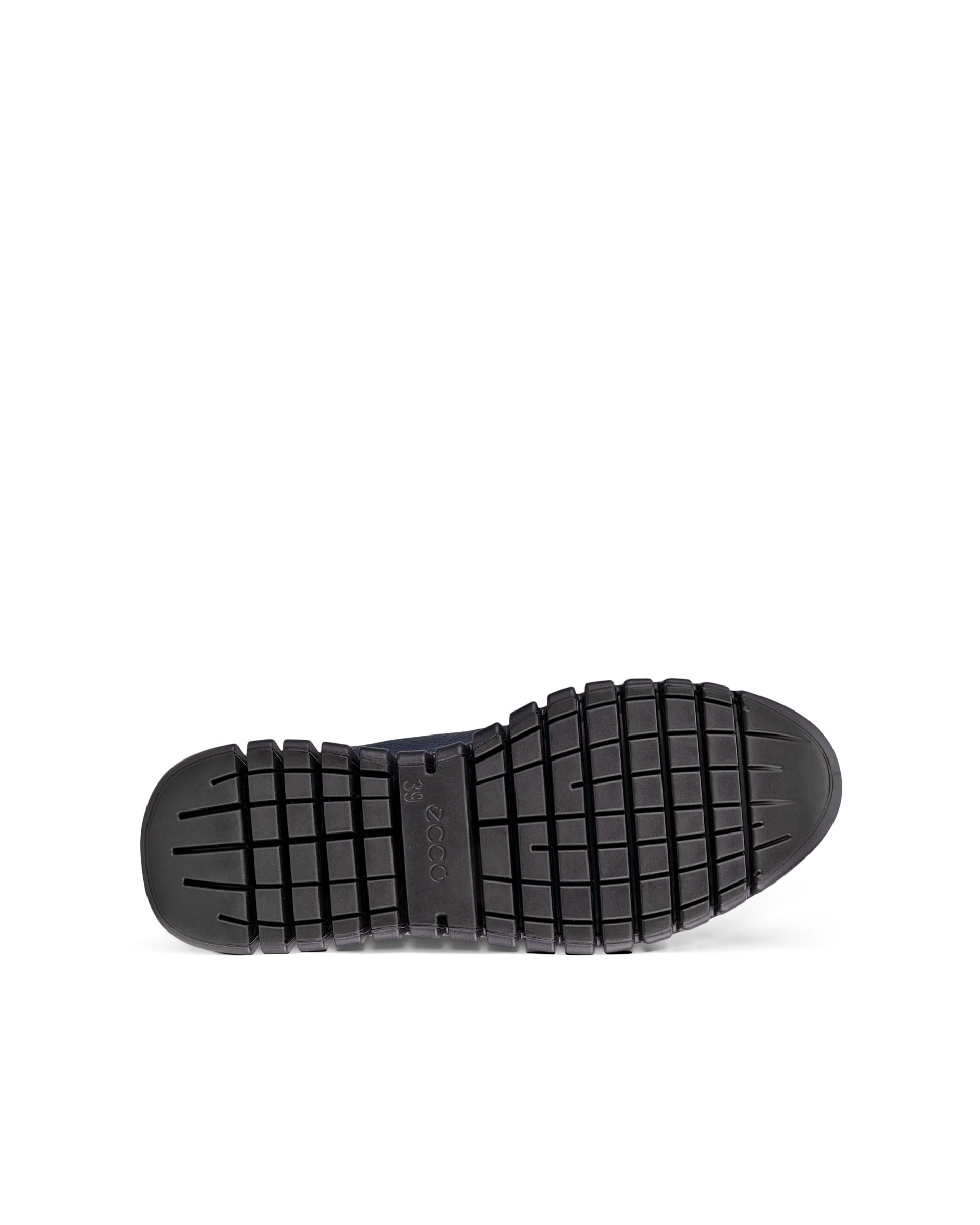 Women's ECCO® Gruuv Leather Gore-Tex Trainer - Blue - Sole