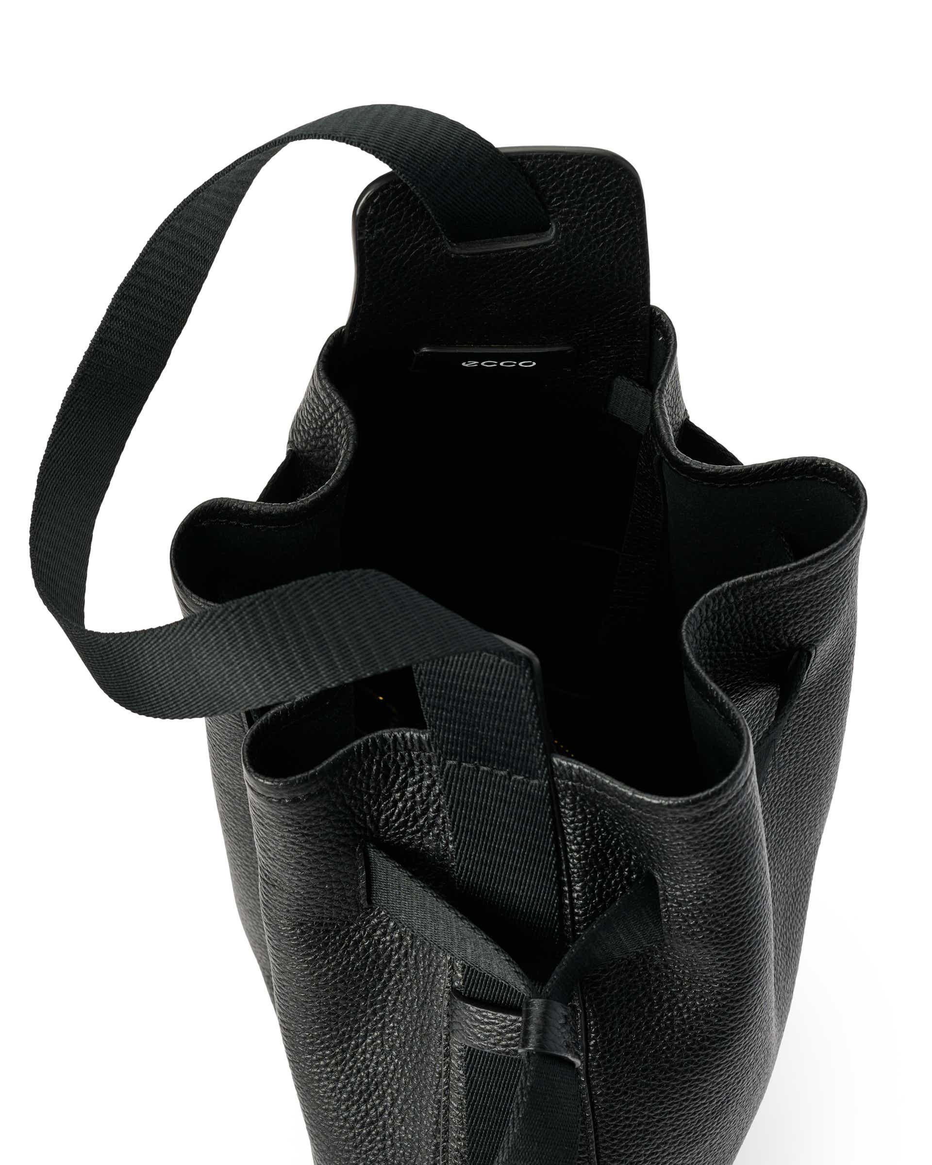 ECCO® Sail Sac hobo en cuir - Noir - Inside
