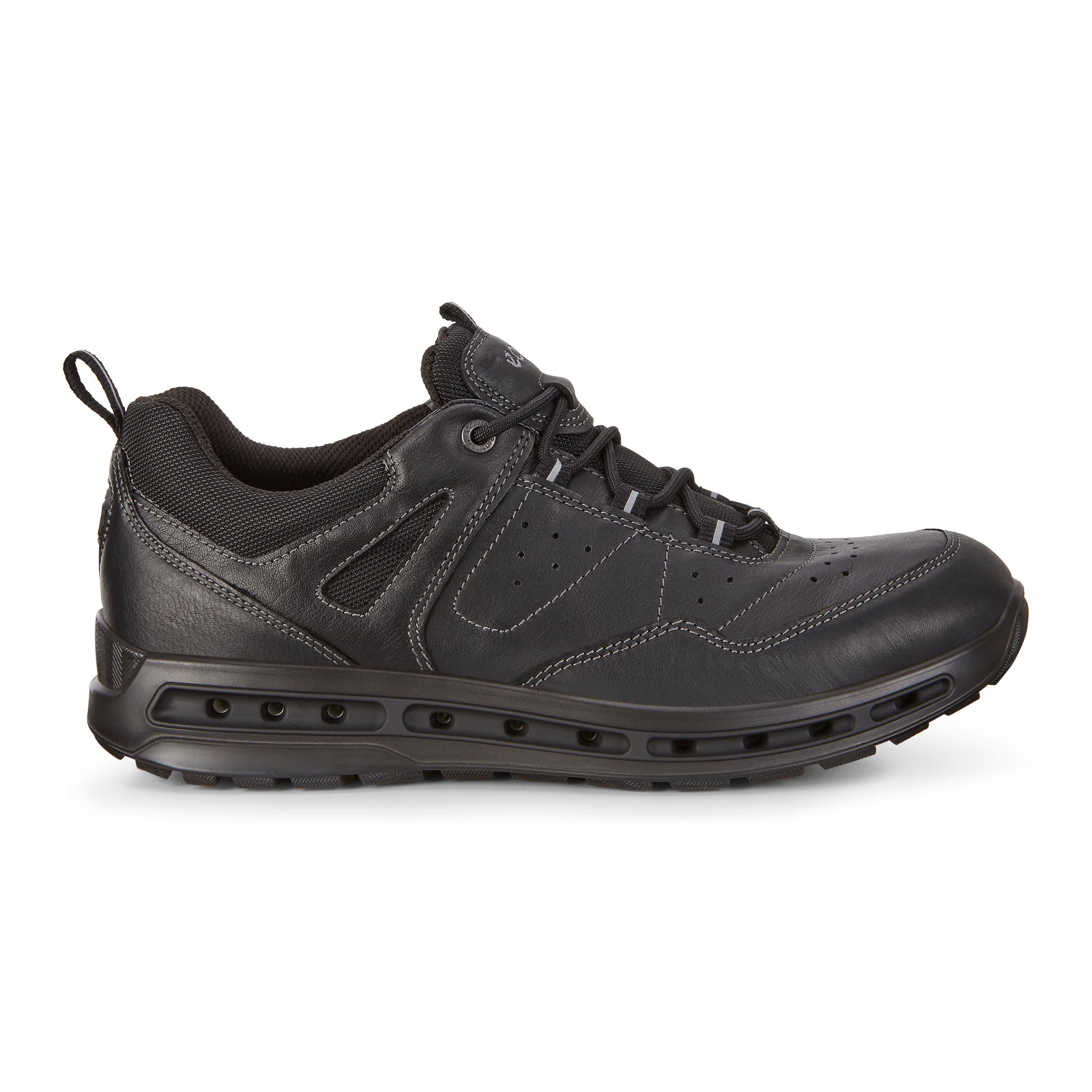 ECCO Mens Cool Walk GTX - Black - Outside