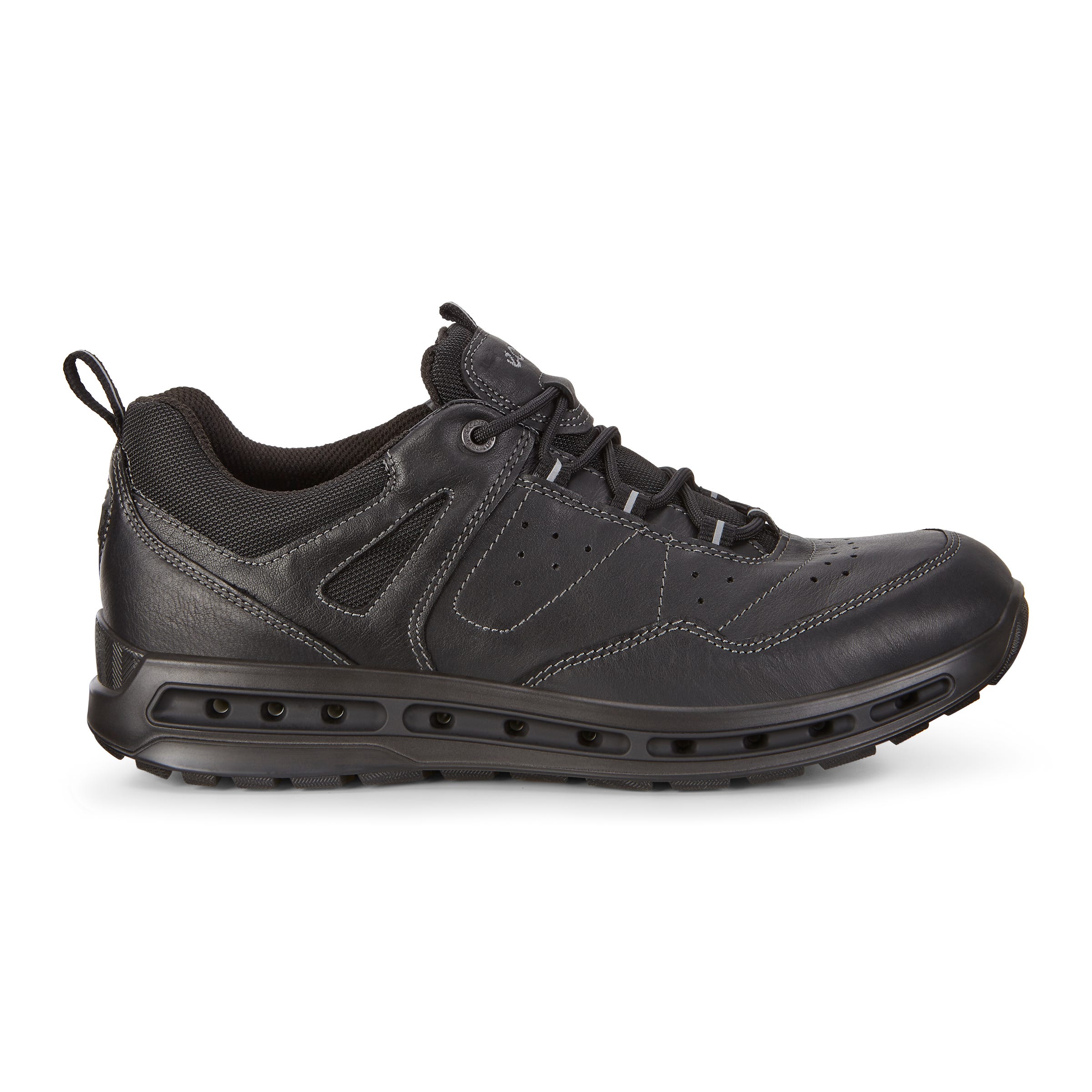 ECCO Mens Cool Walk GTX - Black - Outside
