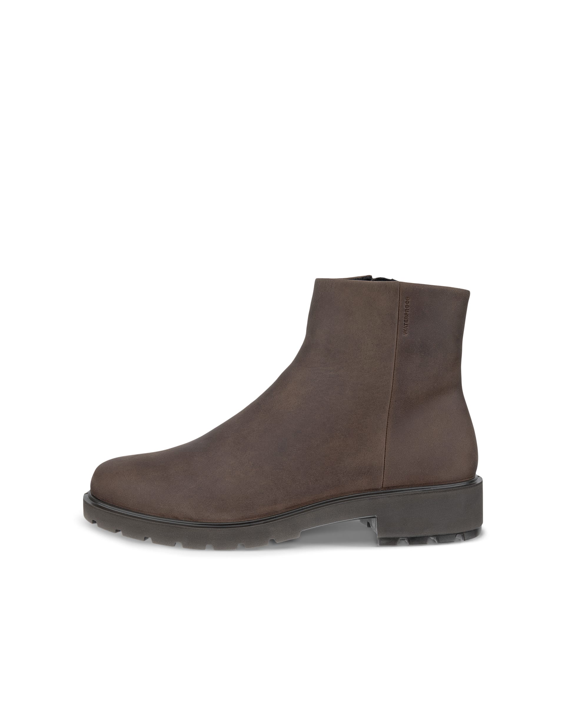 Women's ECCO® METROPOLE VIENNA Leather Mid-Cut Boot - Brown - Outside