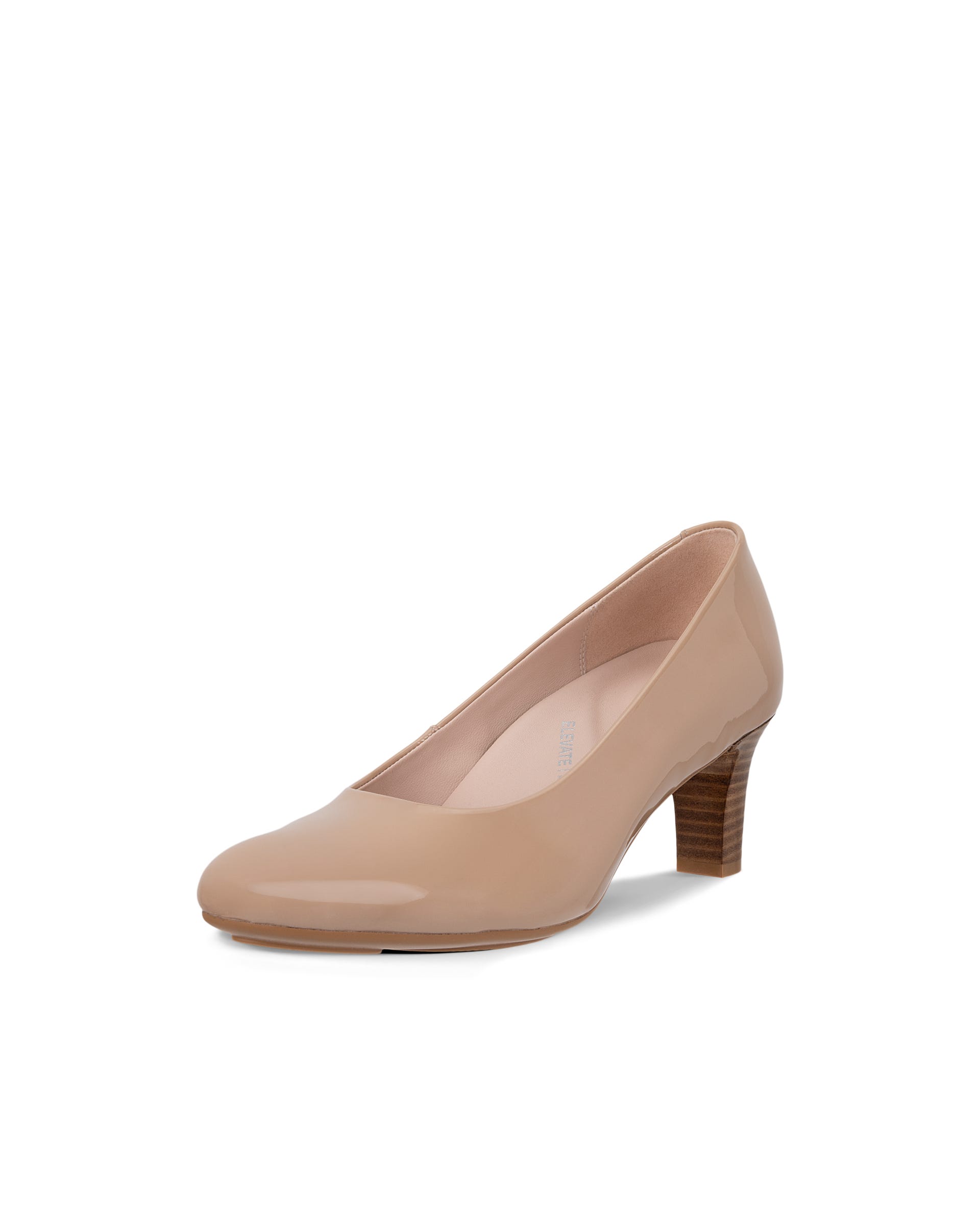 ECCO® ELEVATE 55 escarpins cuir pour femme - Beige - Outside