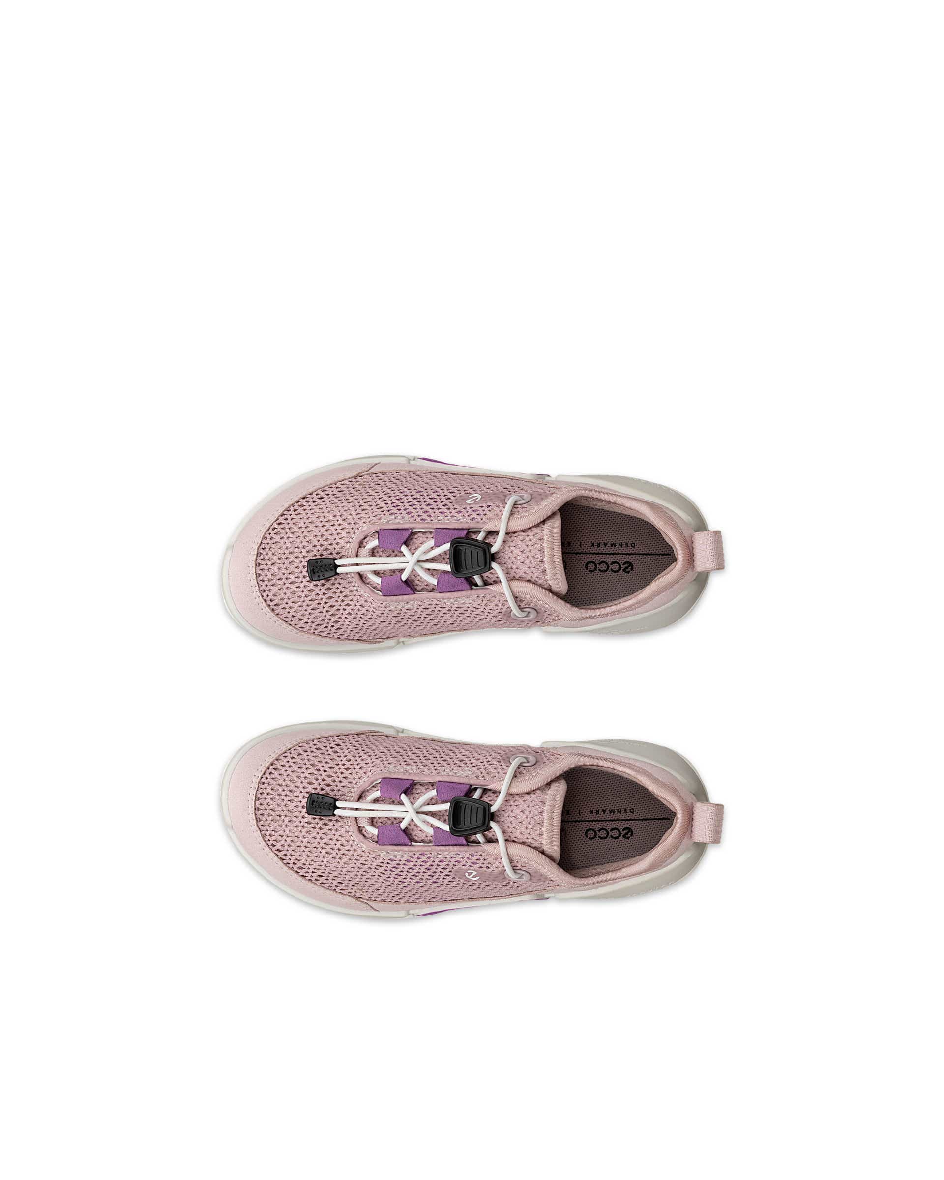 ECCO® Biom K1 baskets en toile pour enfant - Violet - Top left pair