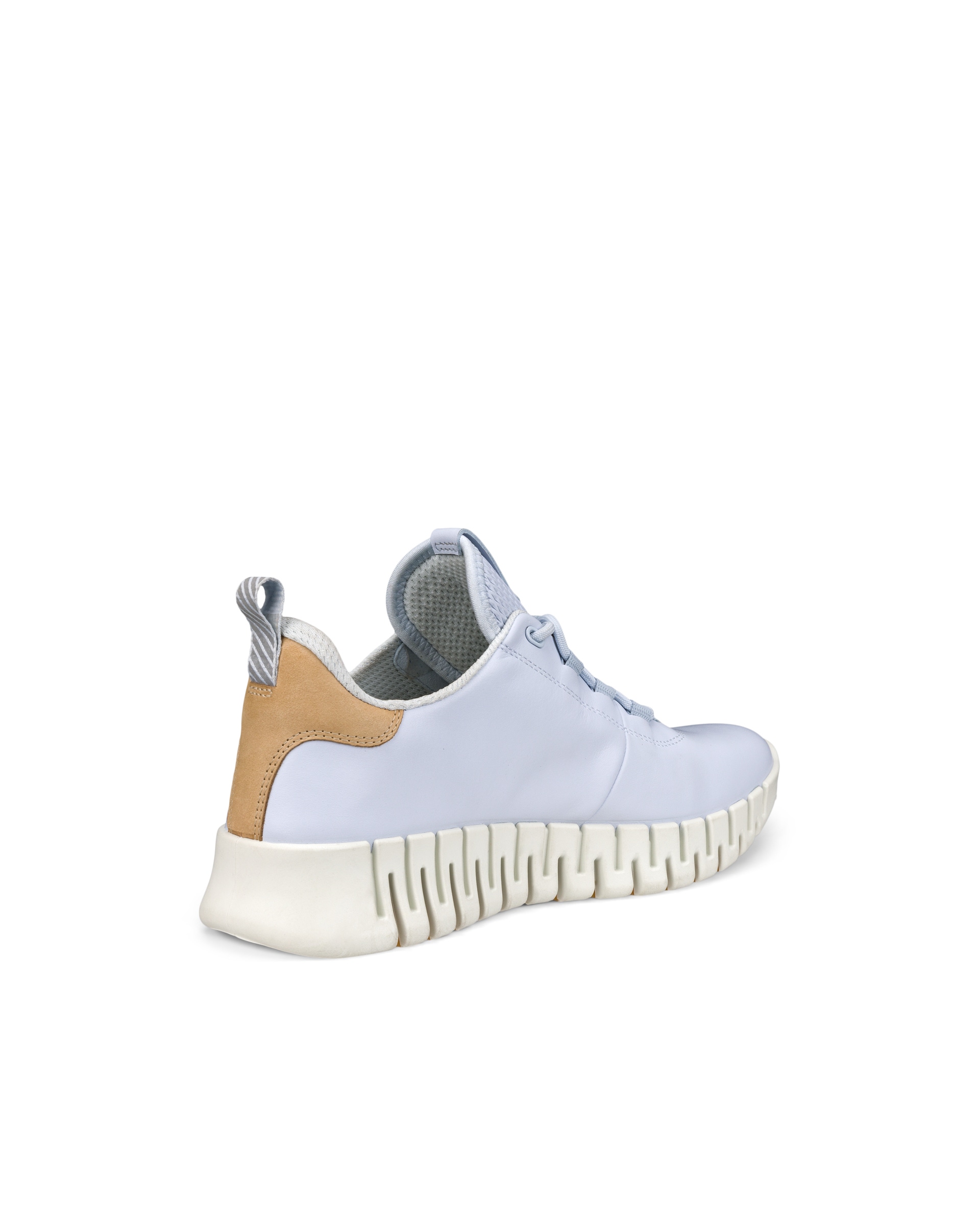 Zapatillas de piel ECCO® Gruuv para mujer - Azul - Back