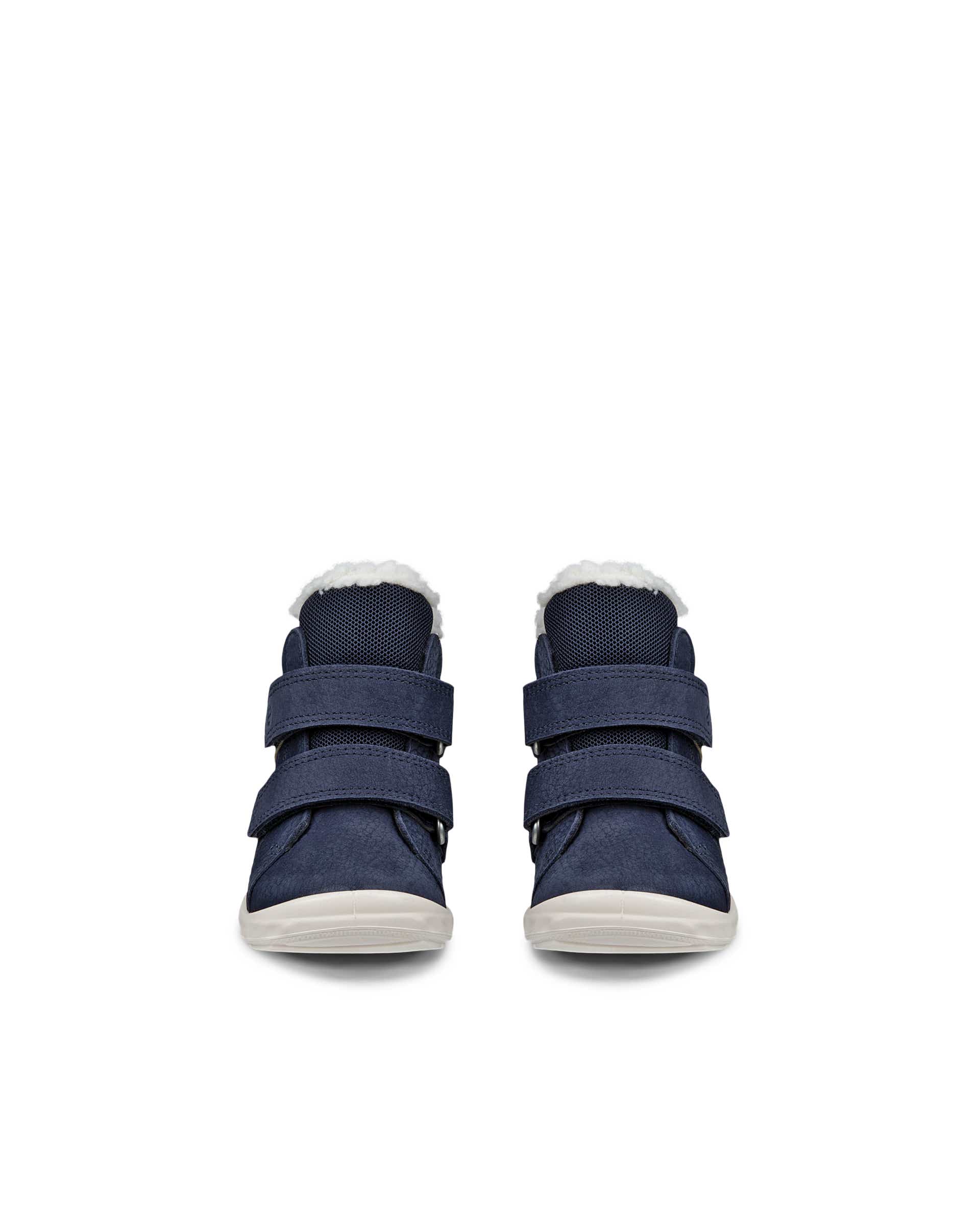 Dziecięce nubukowe buty wodoodporne ECCO® SP.1 LITE INFANT - Niebieski - Front pair