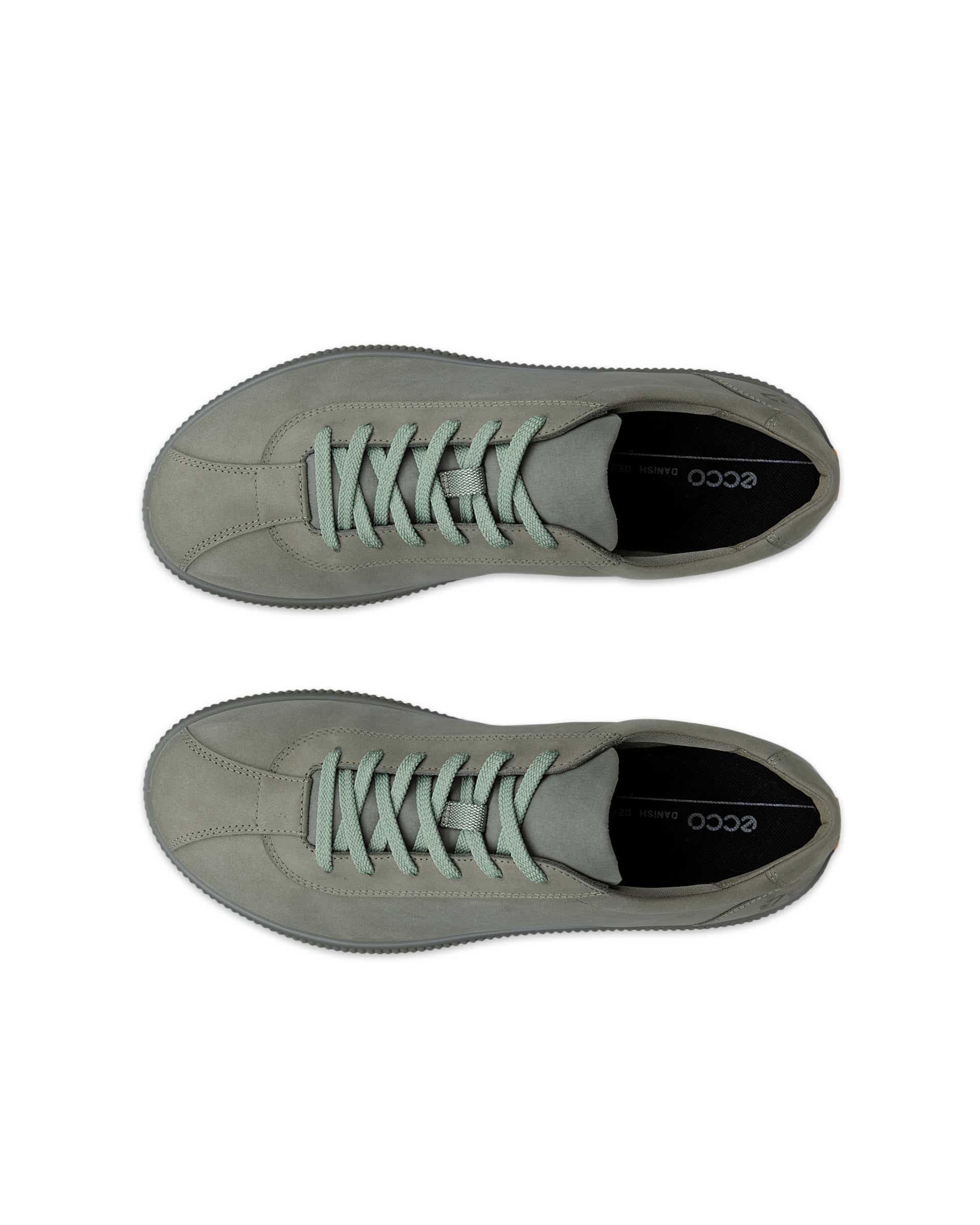 ECCO soft zero MEN メンズ レザースニーカー | グリーン ECCO soft zero MEN メンズ レザースニーカー | グリーン